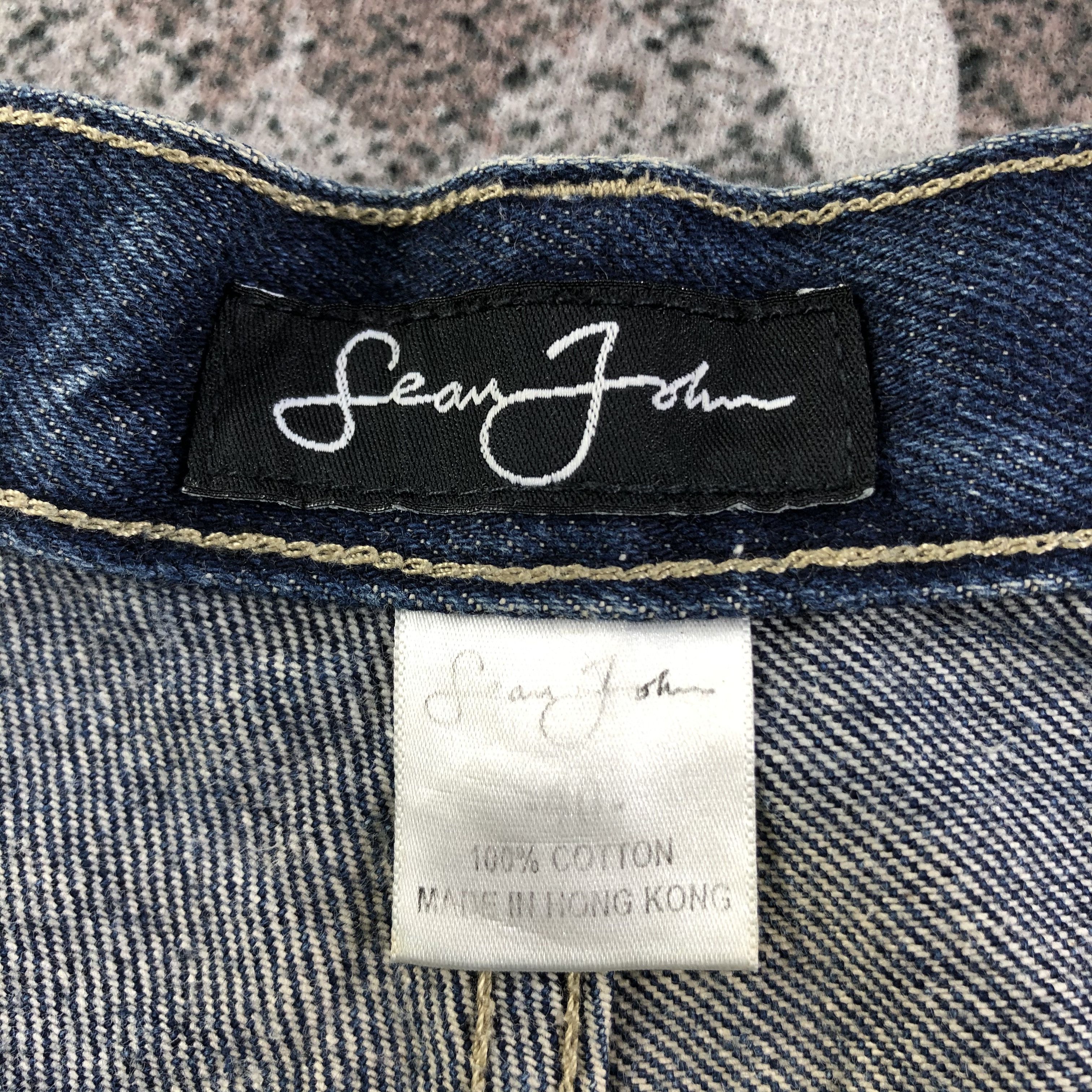 Sean John Vintage Sean John Jorts Pants Double Knee Denim KJ1667 Size US 40 / EU 56 - 8 Thumbnail