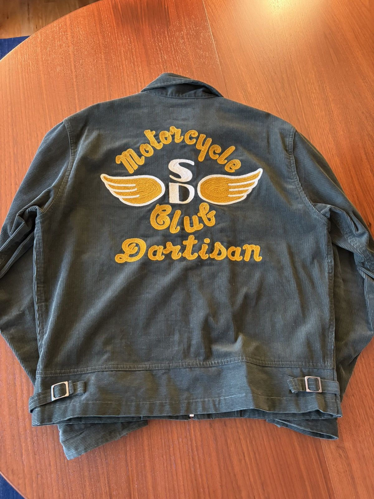 Studio D'Artisan STUDIO D’ARTISAN Motorcycle Club Corduroy Chainstitch Jacket Size US M / EU 48-50 / 2 - 4 Thumbnail