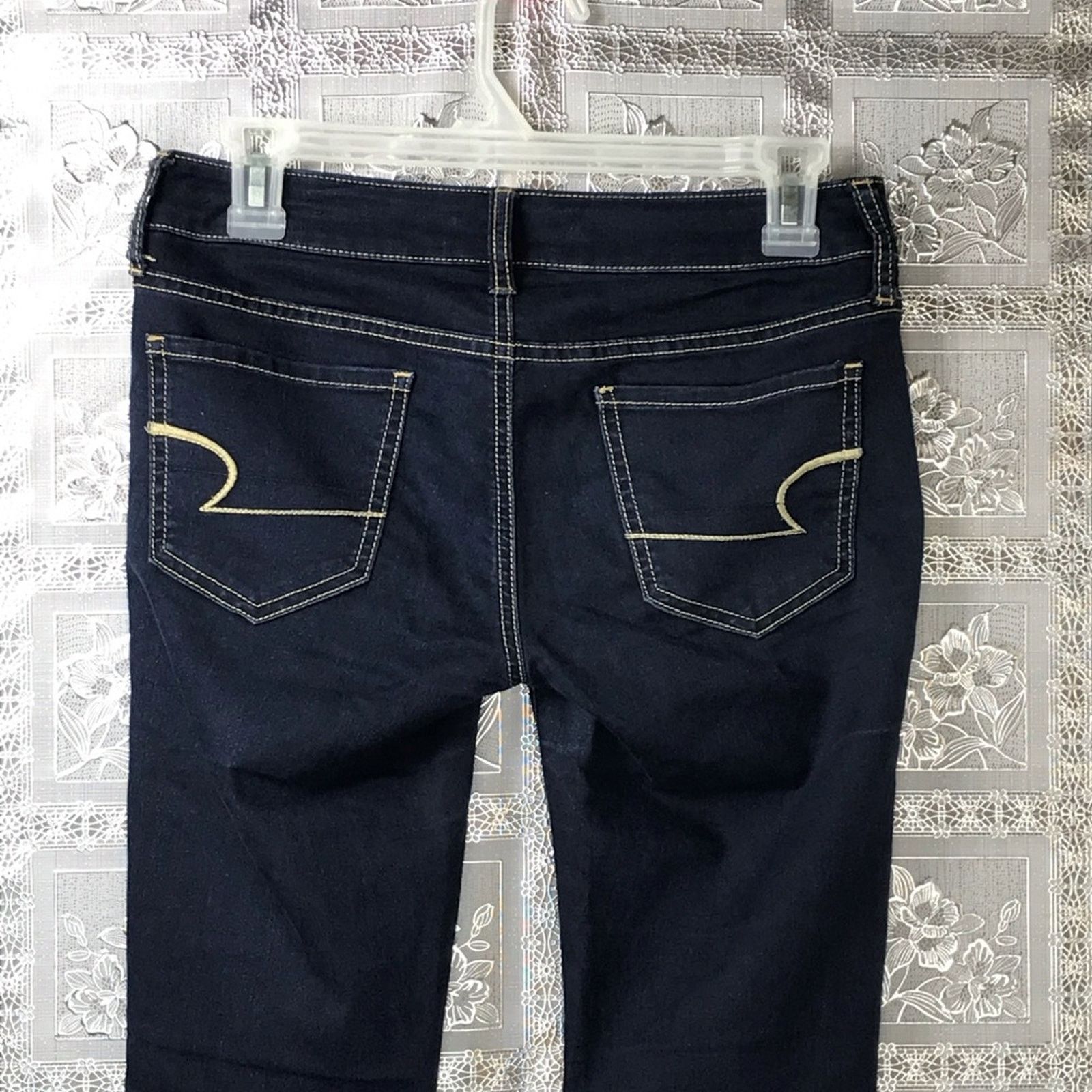 American Eagle Outfitters AEO American Eagle Blue Stretch Jegging Jeans Size 26" / US 2 / IT 38 - 5 Thumbnail
