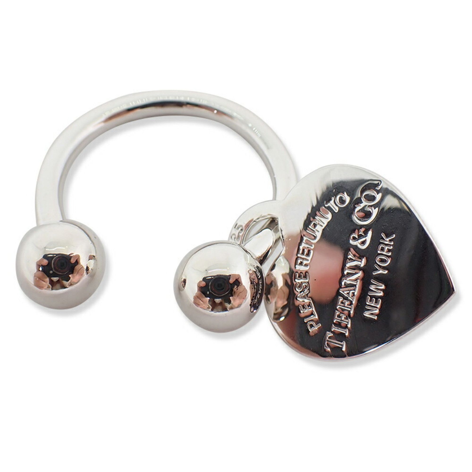 Tiffany & Co. TIFFANY & Co. 925 Heart Keyring Size ONE SIZE - 1 Thumbnail