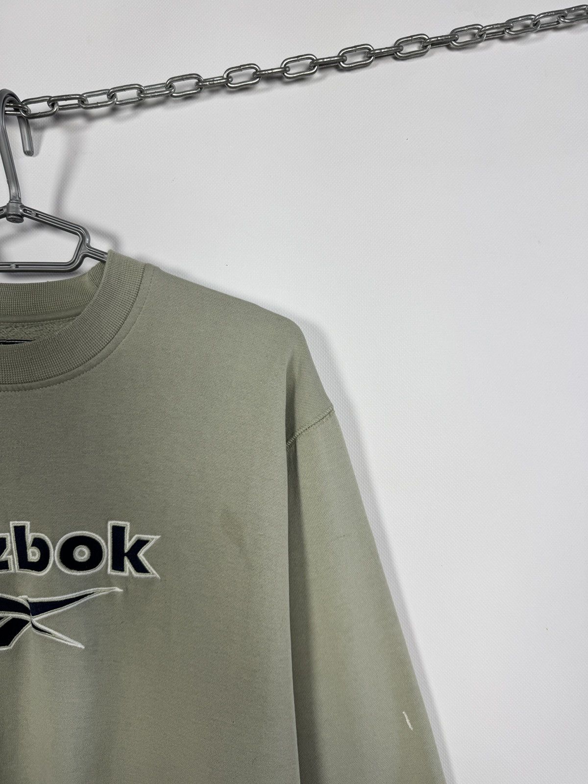 Reebok Reebok Vintage 90s Crewneck Sweatshirt Big Logo Retro Sz M-L Size US L / EU 52-54 / 3 - 2 Thumbnail
