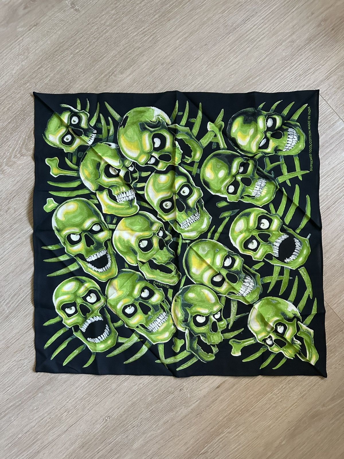 Supreme Skull Pile Bandana | Grailed