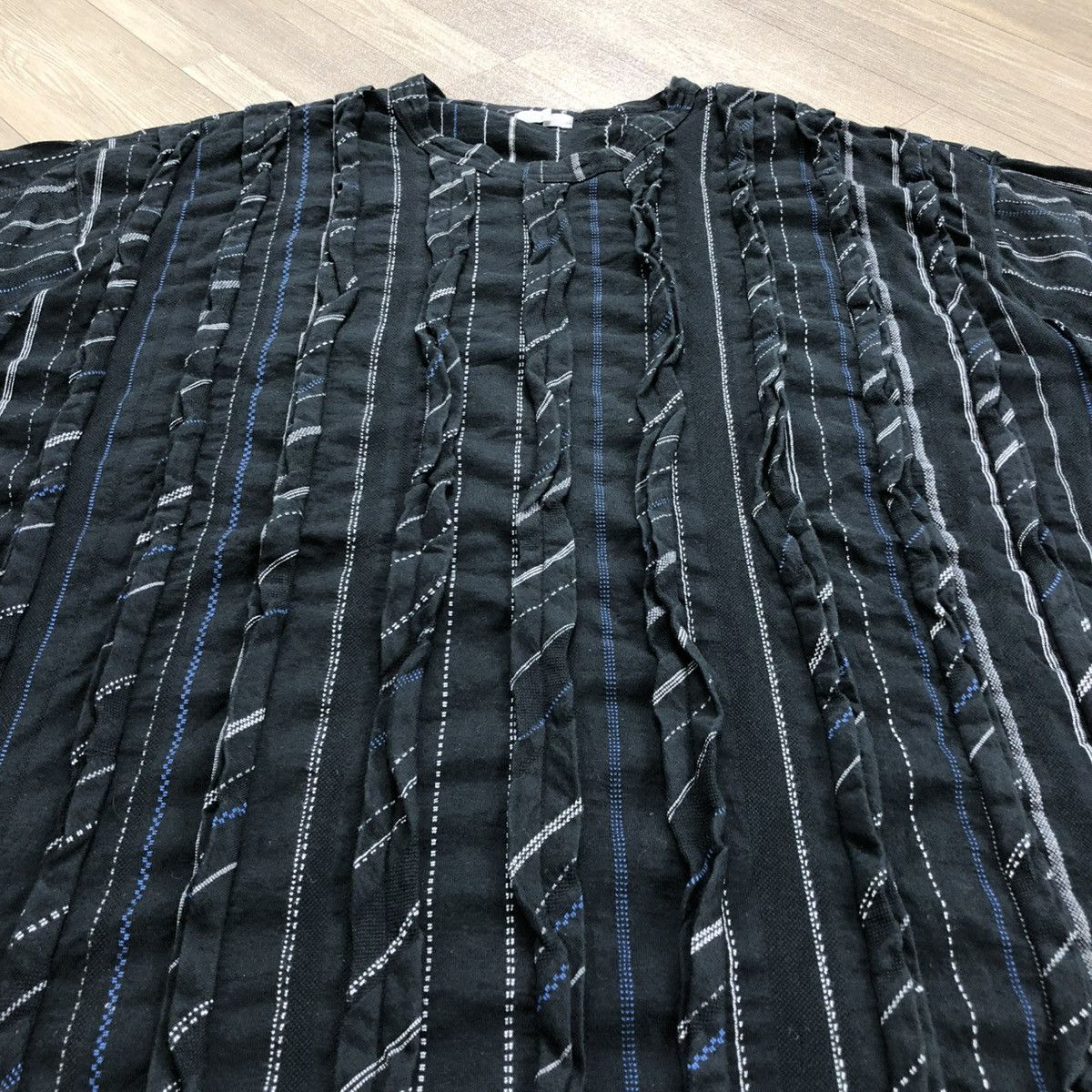 Comme des Garcons × Comme des Garcons Homme × Comme des Garcons Homme Plus SS99 Comme des Garcons Homme CDG Ruffled Striped Size US M / EU 48-50 / 2 - 3 Thumbnail