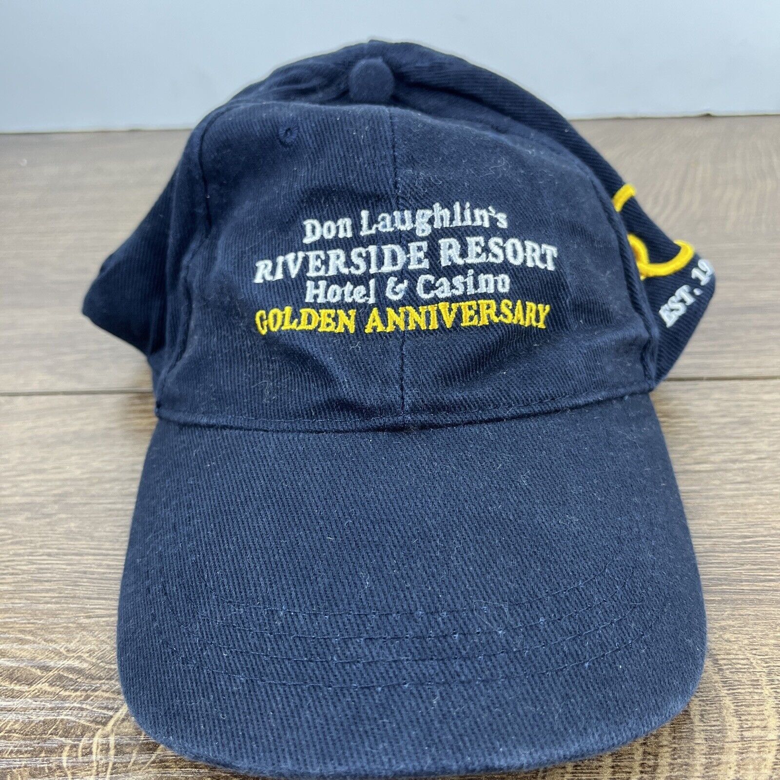 Other Don Laughlins Riverside Resort Hat Blue Hat Adjustable Blue Size ONE SIZE - 5 Thumbnail