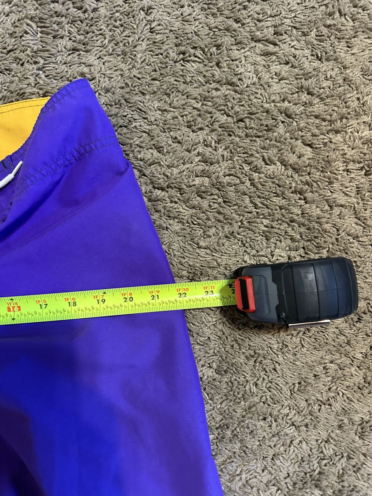 NCAA Vintage LSU Tigers swim trunks 90s size 32/ medium Size US 34 / EU 50 - 5 Thumbnail