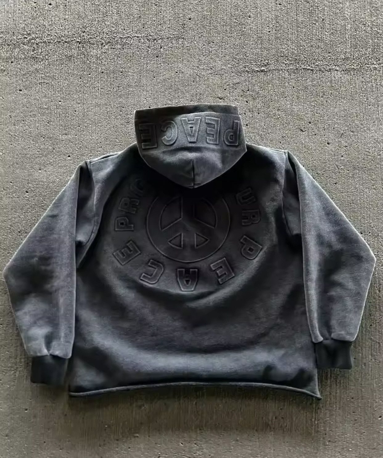 Vintage American Y2K New Fashion Trend Letter Patch Hoodie Size US XL / EU 56 / 4 - 2 Thumbnail
