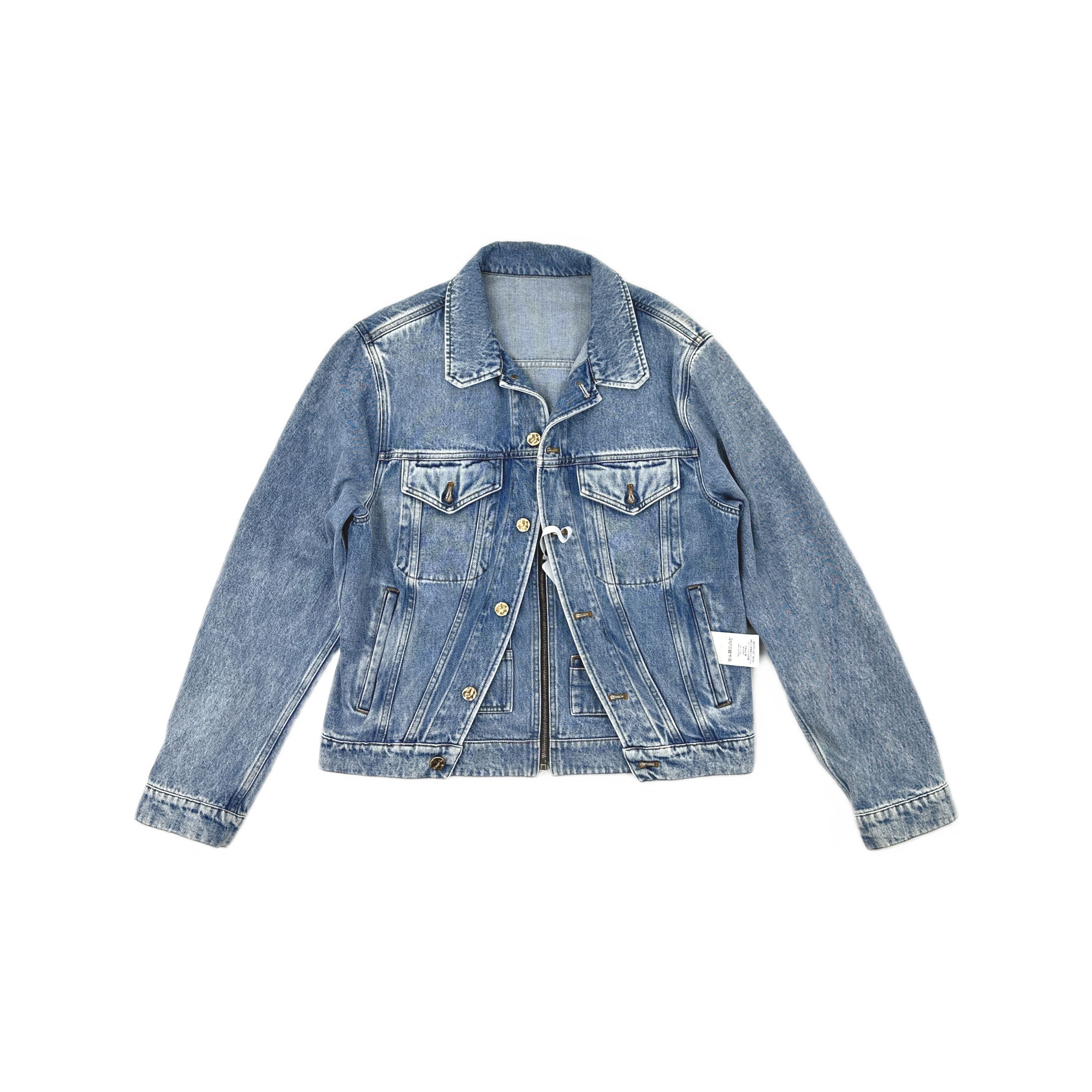 Louis Vuitton Louis Vuitton Layered Washed Denim Jacket Size 50 Size US M / EU 48-50 / 2 - 1 Thumbnail