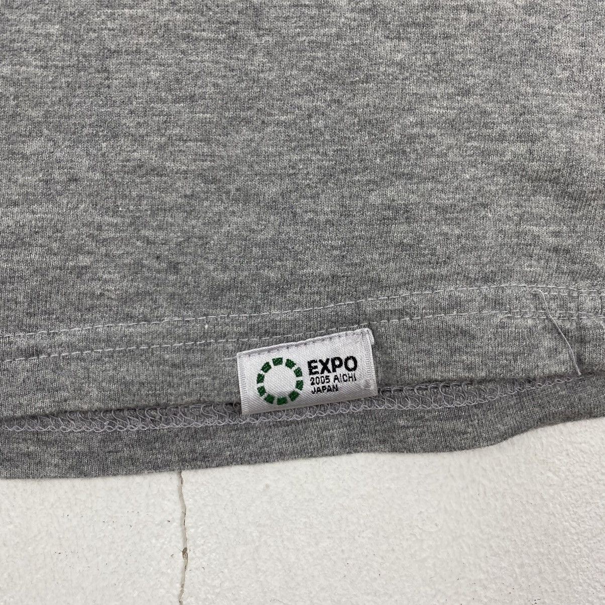 Anime Vintage 2005 Aichi Japan Expo Shirt Morizo Kiccoro Grey S Size US S / EU 44-46 / 1 - 5 Thumbnail