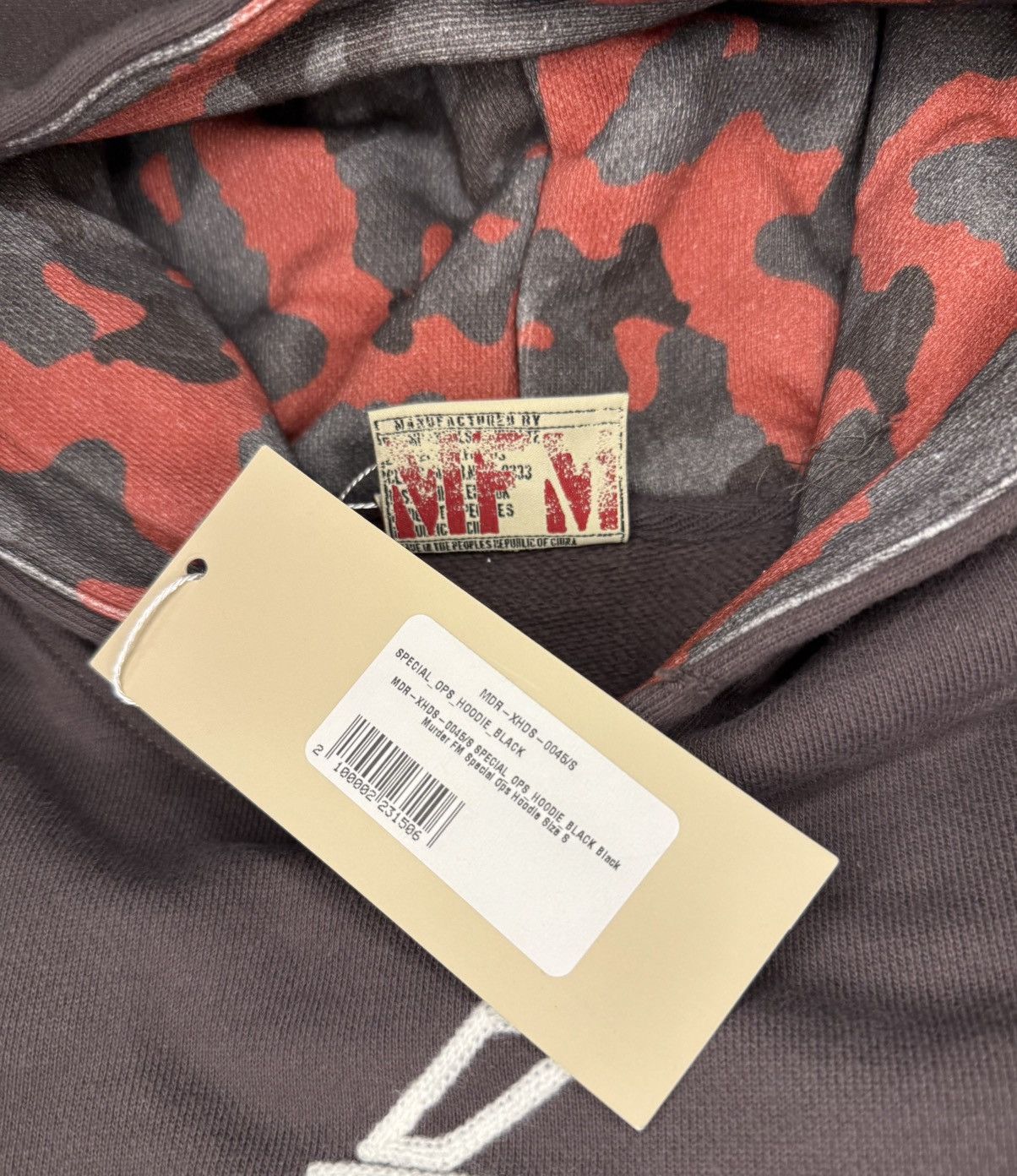 murd333r.fm Murd333r FM Special Ops Hoodie (Militia Carbon) Size US S / EU 44-46 / 1 - 7 Thumbnail
