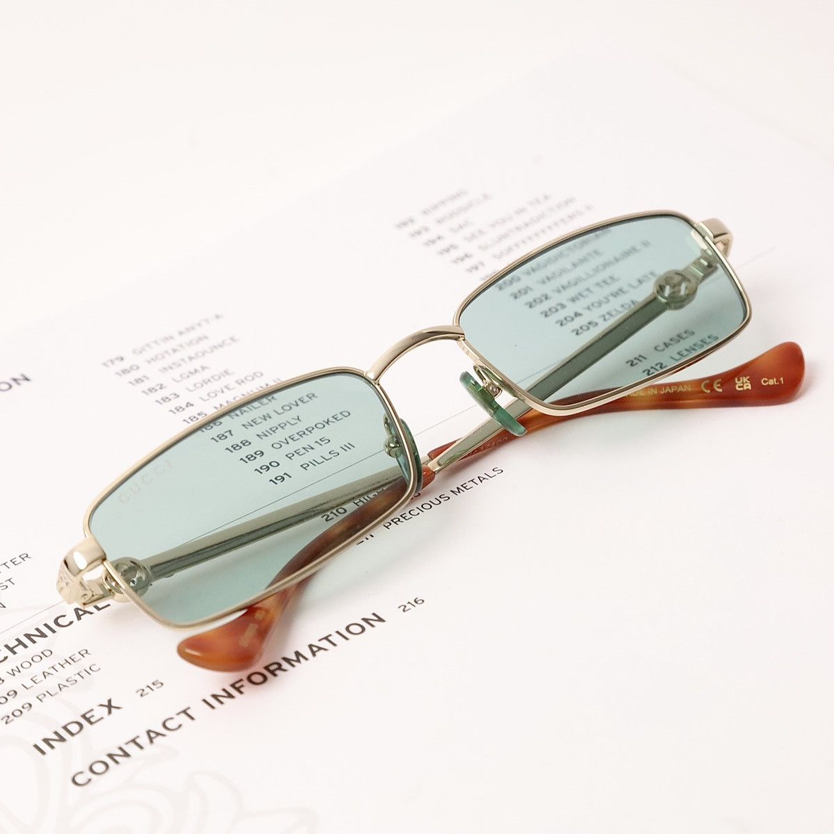 Gucci GUCCI GG1600S SUNGLASSES Size ONE SIZE - 8 Thumbnail