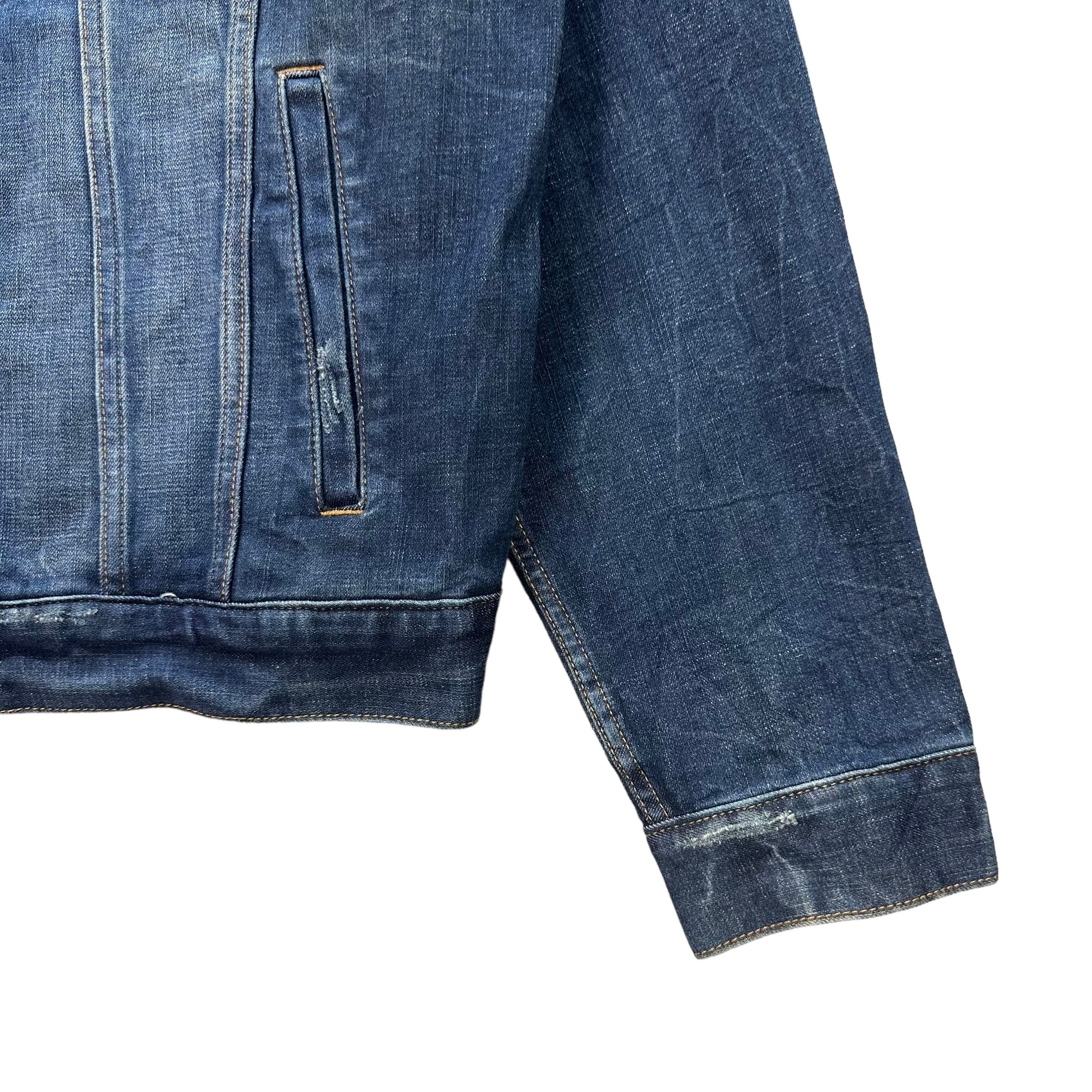 American Eagle Outfitters American Eagle Extreme Flex Denim Jacket #8386-006 Size US L / EU 52-54 / 3 - 6 Thumbnail