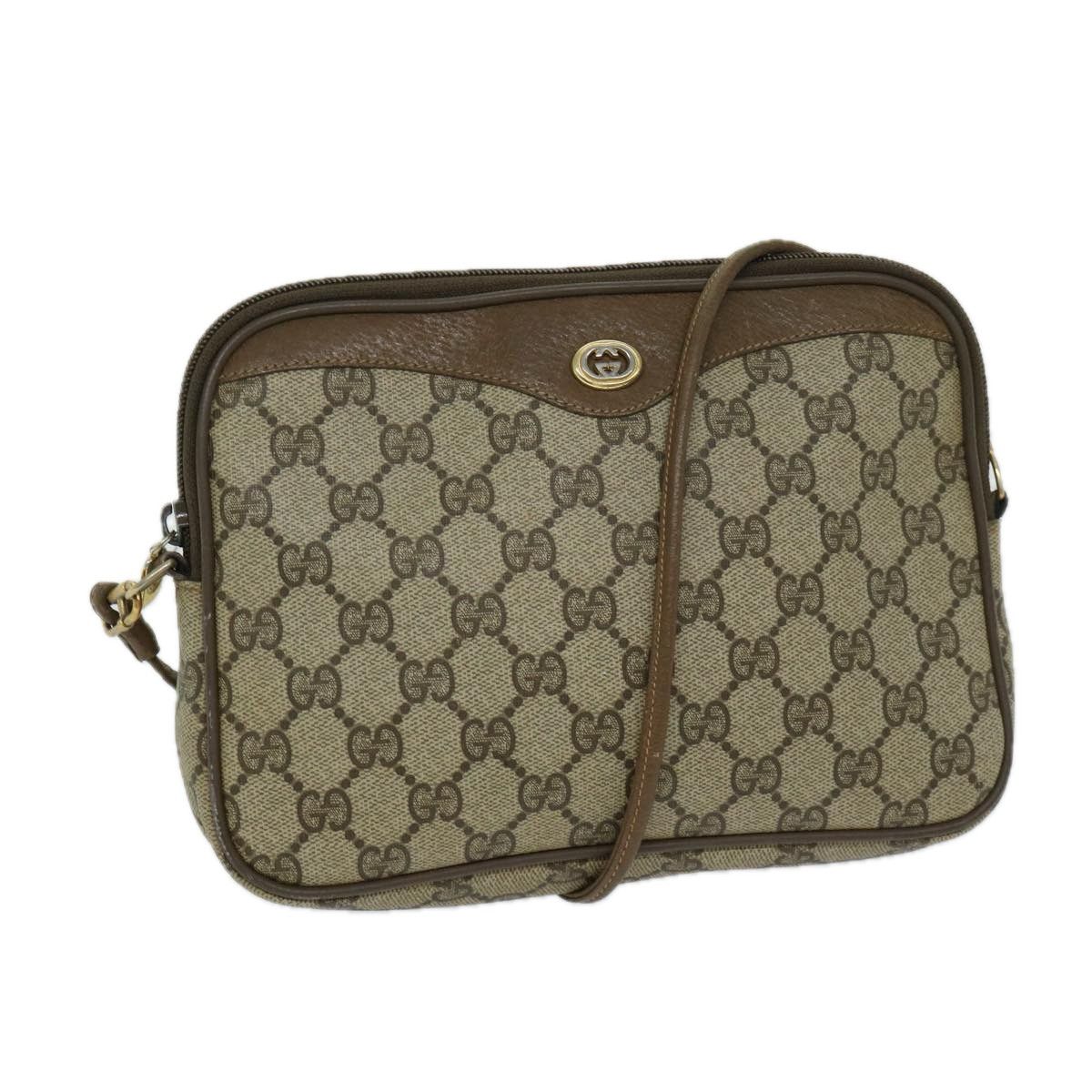 Gucci Gg Canvas Beige Canvas Shoulder Bag (Pre-Owned) Size ONE SIZE - 1 Thumbnail