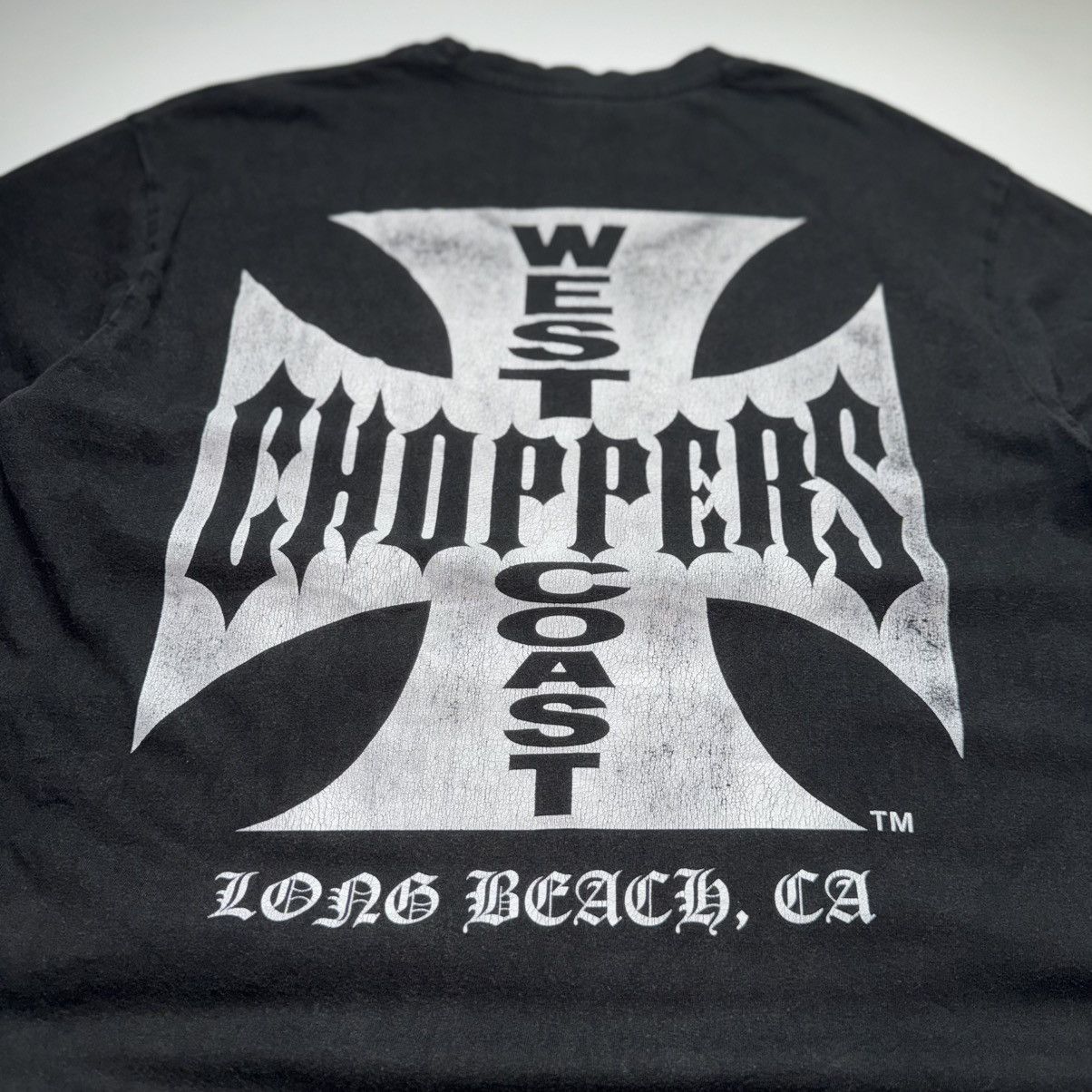 West Coast Choppers Faded Black West Coast Choppers Tee T Shirt Size US M / EU 48-50 / 2 - 5 Thumbnail