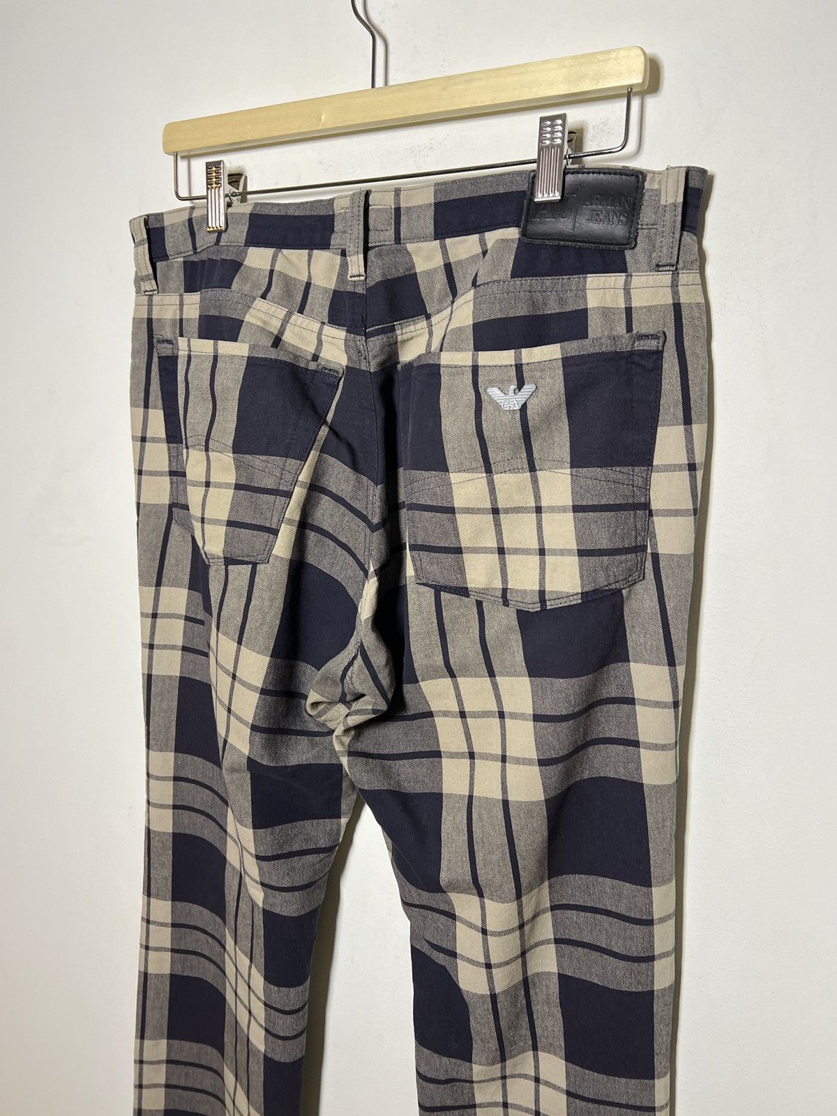 Giorgio Armani Armani Jeans punk checkered pants Size US 32 / EU 48 - 9 Thumbnail