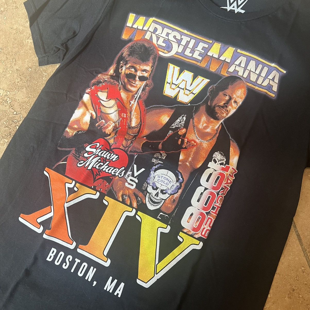 WWE × WWF WrestleMania XIV Tee Size US M / EU 48-50 / 2 - 2 Thumbnail