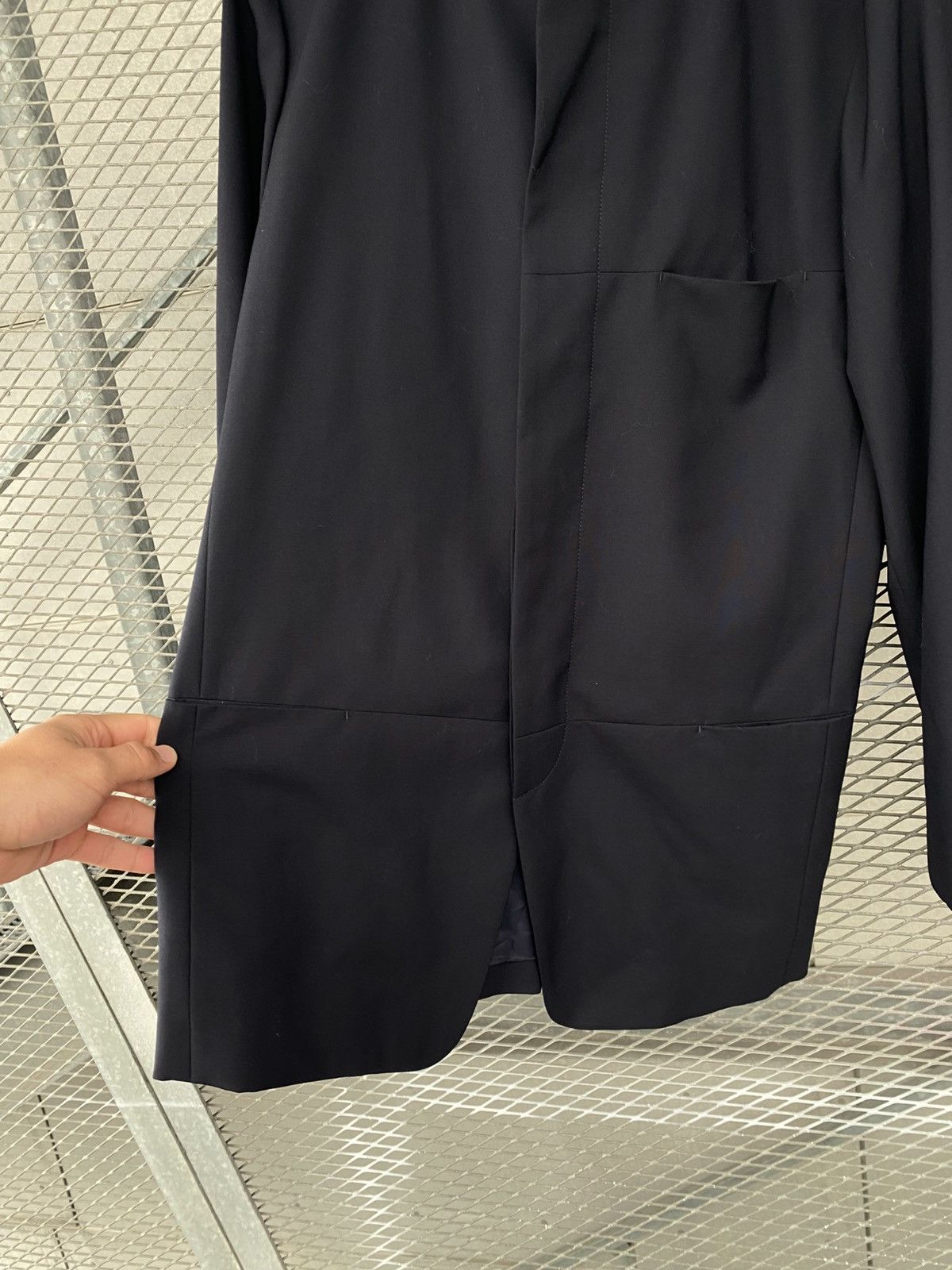 Issey Miyake Issey Miyake Mandarina Colar Blazer Size US L / EU 52-54 / 3 - 7 Thumbnail