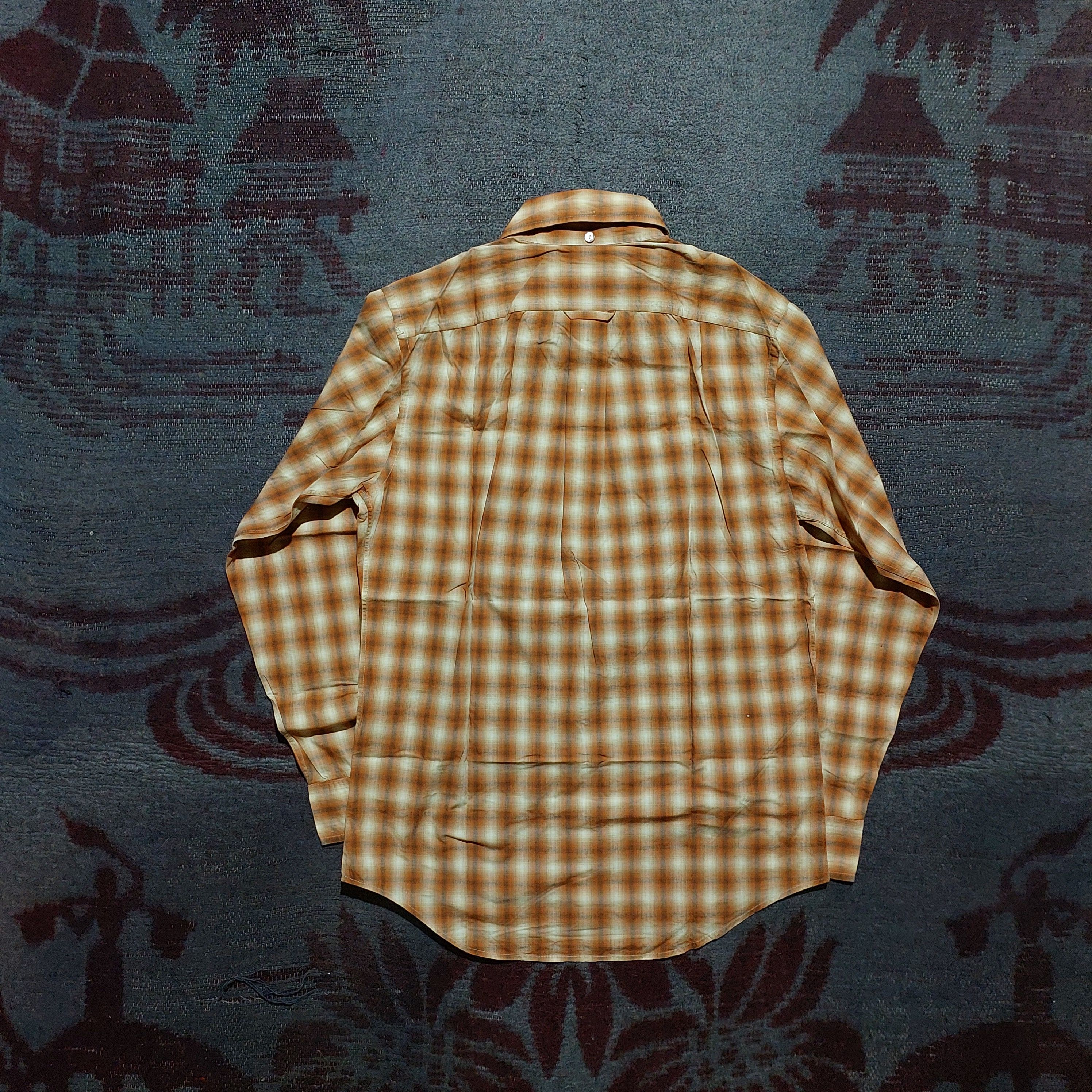 Katharine Hamnett London Katharine Hamnett orange checkered L/s shirt Size US M / EU 48-50 / 2 - 3 Thumbnail