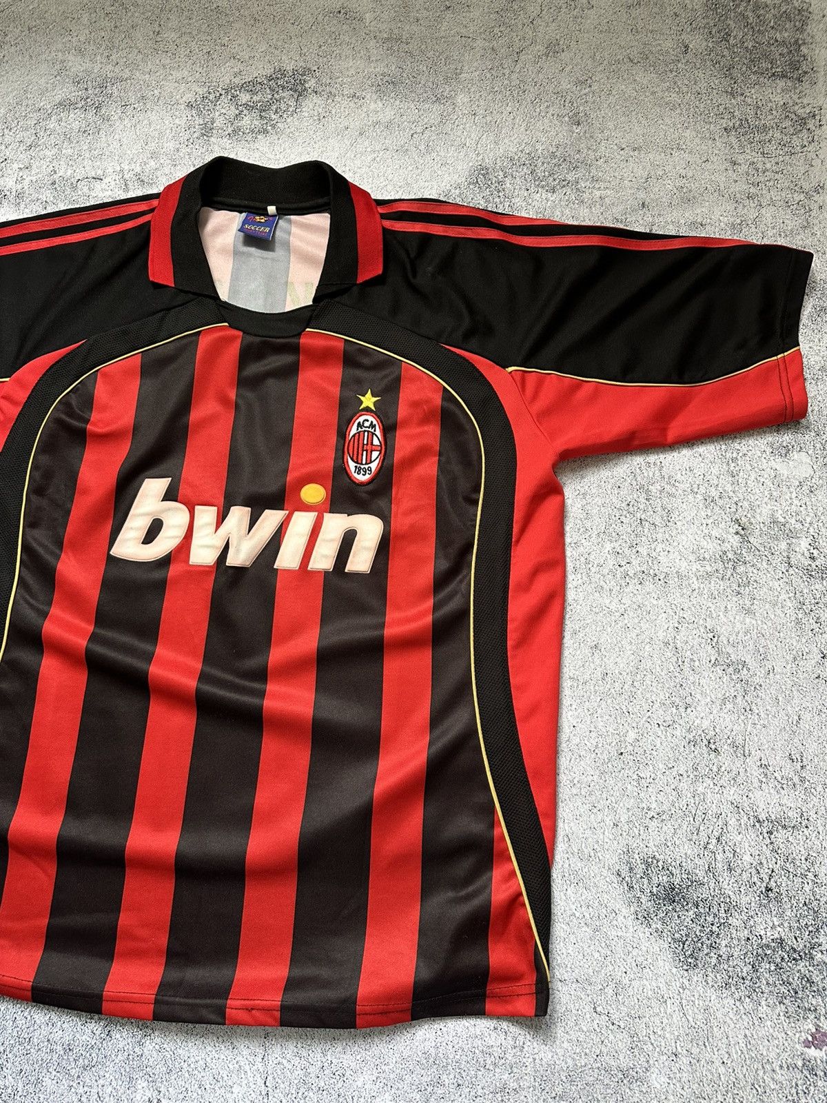 Other Vintage Kaka Milan Style Jersey Soccer Sportswear Size US XL / EU 56 / 4 - 6 Thumbnail