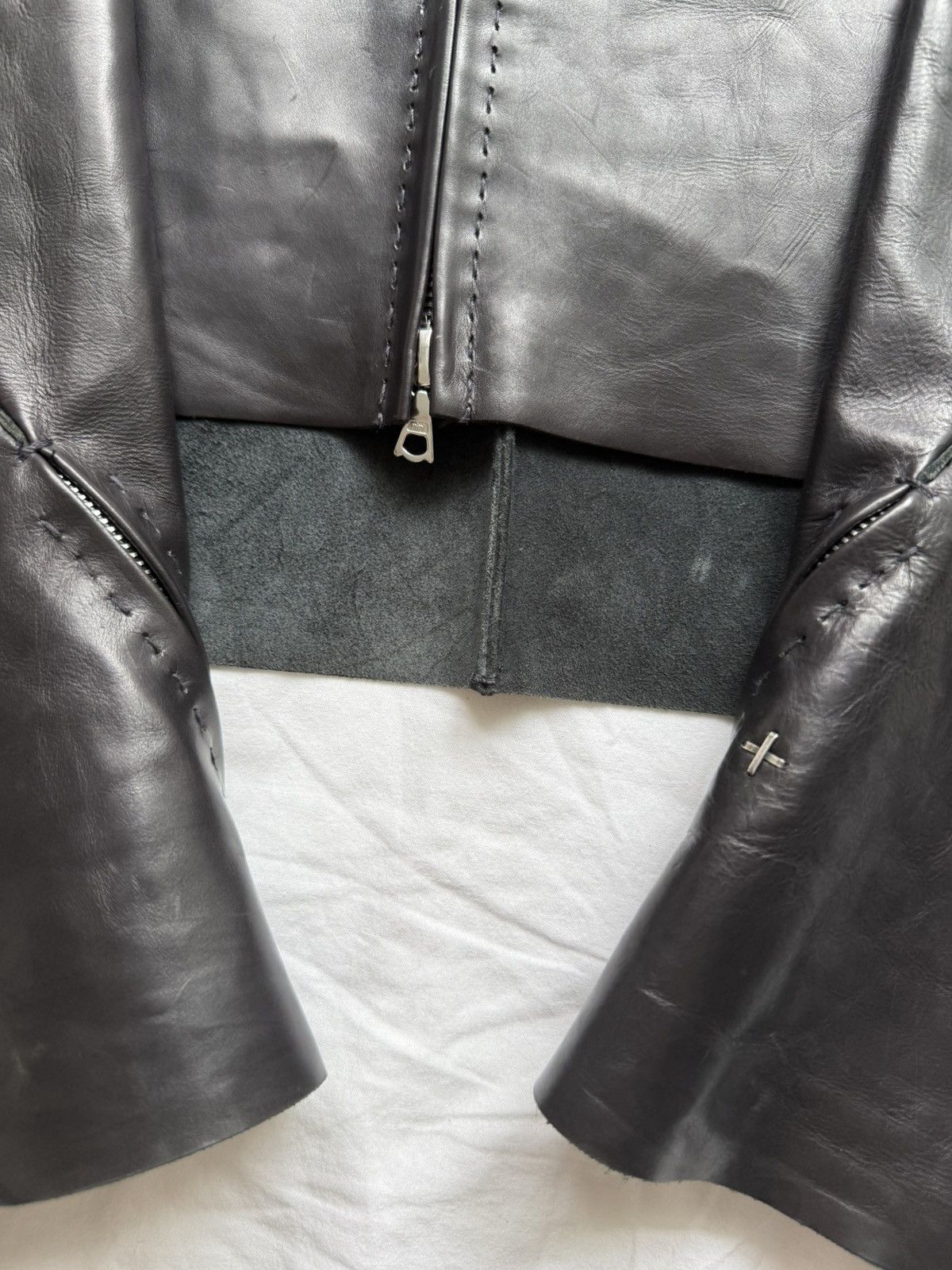 Ma+ Ma+ Horse Leather Biker Jacket Size US L / EU 52-54 / 3 - 5 Thumbnail