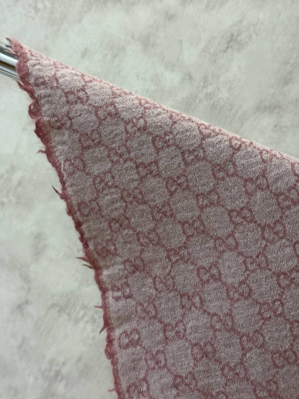 Gucci Gucci Wool Pink Scarf Size ONE SIZE - 5 Thumbnail