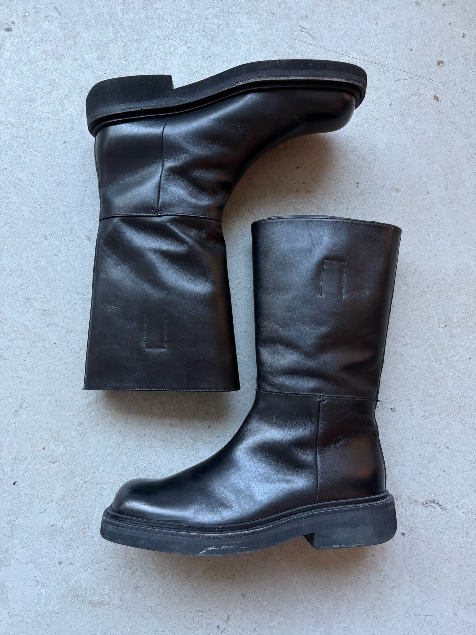 Prada Prada Leather Engineer Boots Size US 8.5 / EU 41-42 - 2 Thumbnail