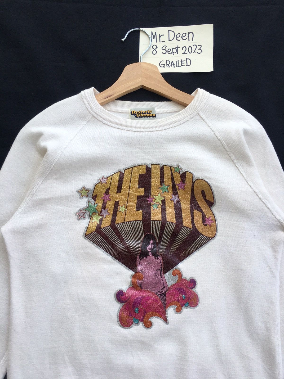 Hysteric Glamour Rare Hysteric Glamour THE HYS Spellout Sweatshirt Size US S / EU 44-46 / 1 - 6 Thumbnail