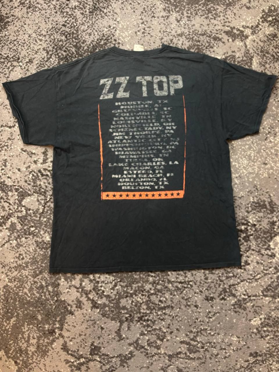 Band Tees × Vintage Y2K Zz Top Since 69 Tres Hombres Distressed Band T Shirt Size US XL / EU 56 / 4 - 8 Thumbnail