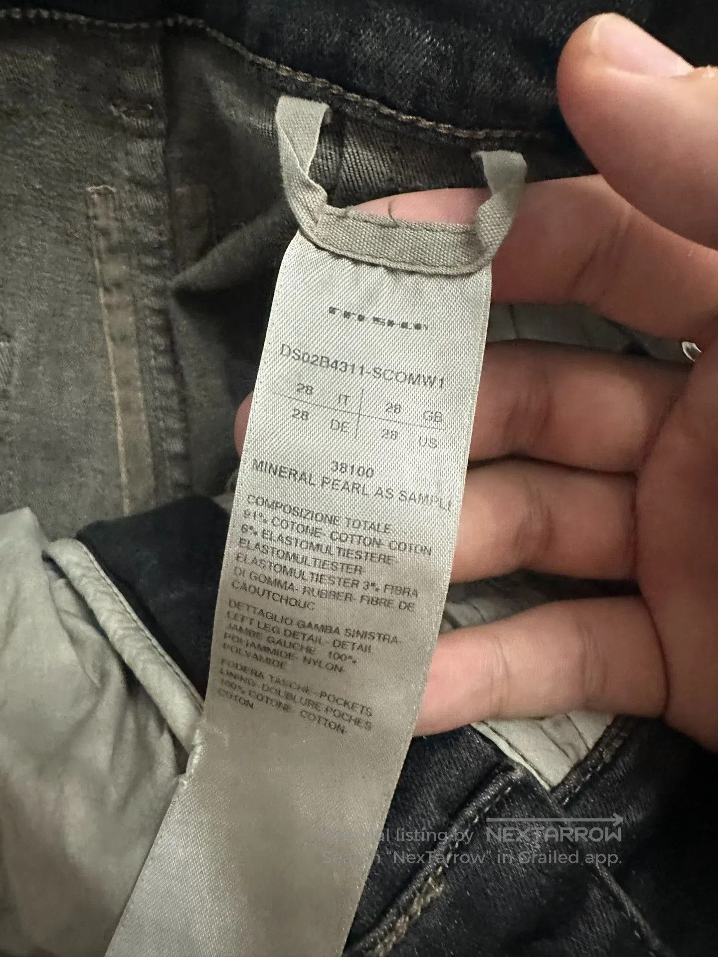 Rick Owens Rick Owens 22FW Waxed Flared Jeans. Size 28" / US 6 / IT 42 - 7 Thumbnail