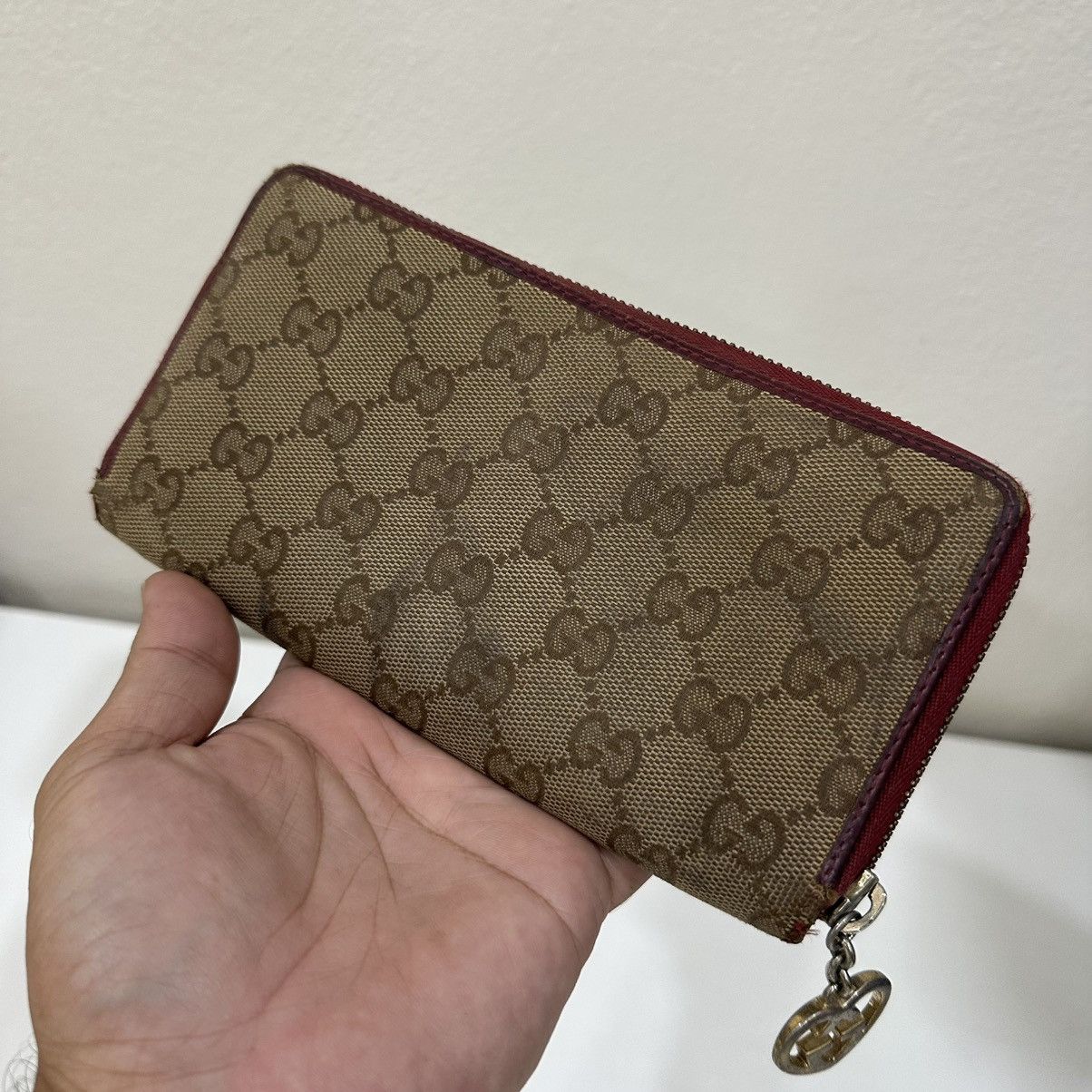 Gucci ‼️LASTDROP‼️ AUTHENTIC GUCCI MONOGRAM CANVAS PURSES WALLET Size ONE SIZE - 2 Thumbnail