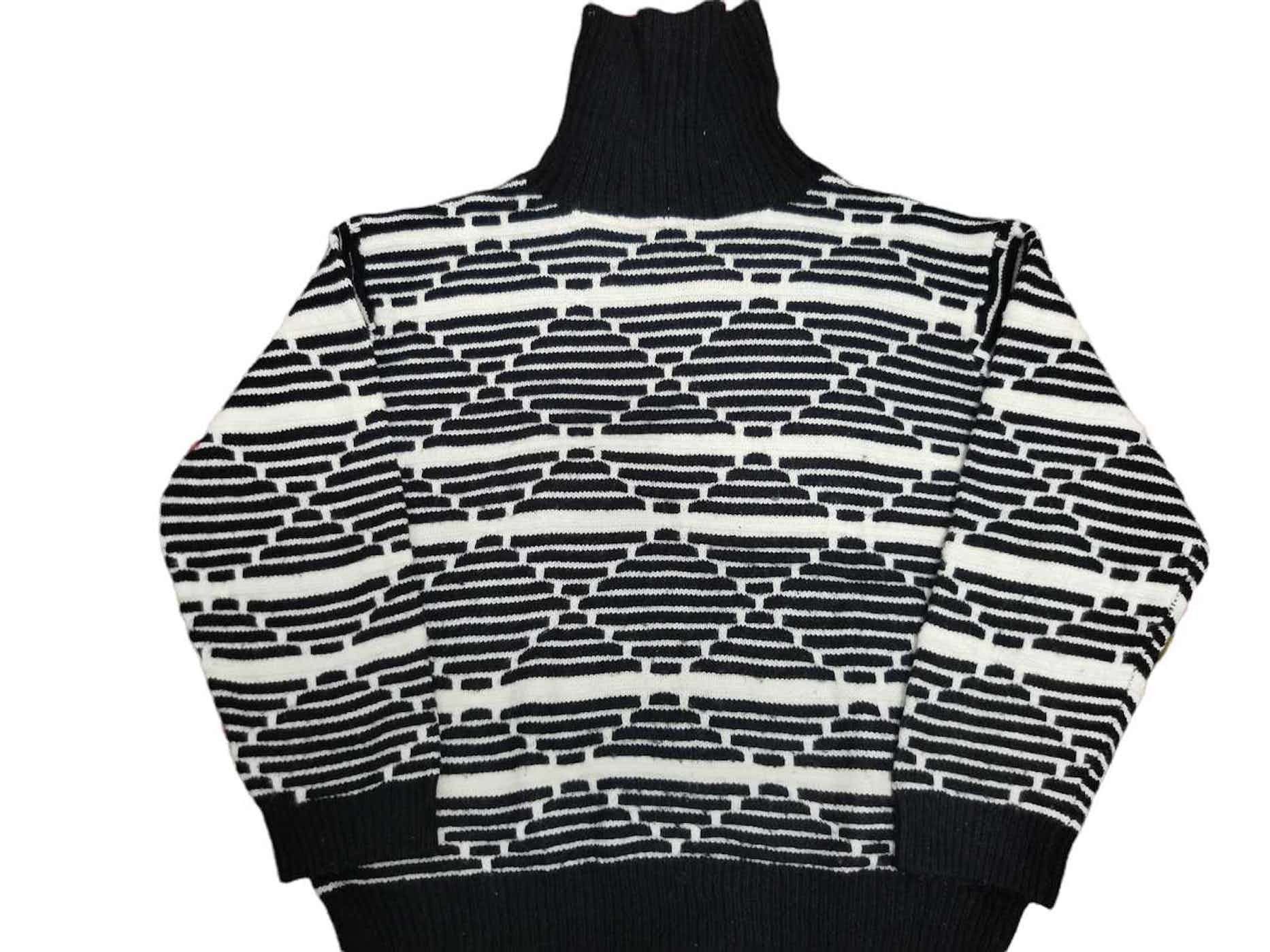 Vintage Vintage Spray Premium Stripe Knitwear Size US L / EU 52-54 / 3 - 1 Thumbnail