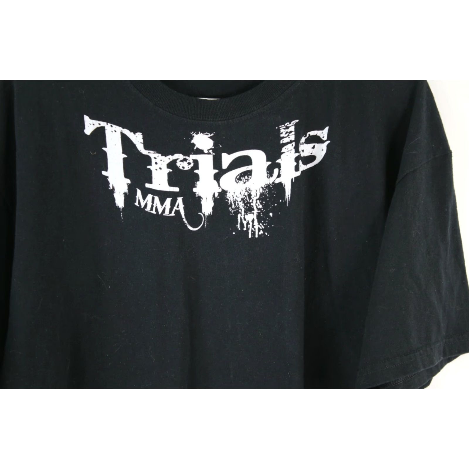 Vintage VINTAGE MMA T Shirt Mens L Black Short Sleeves 2 Sided Graphic Print | MMA | Graphic Tee | Black | Short Sleeve | Crew Neck Size US L / EU 52-54 / 3 - 3 Thumbnail