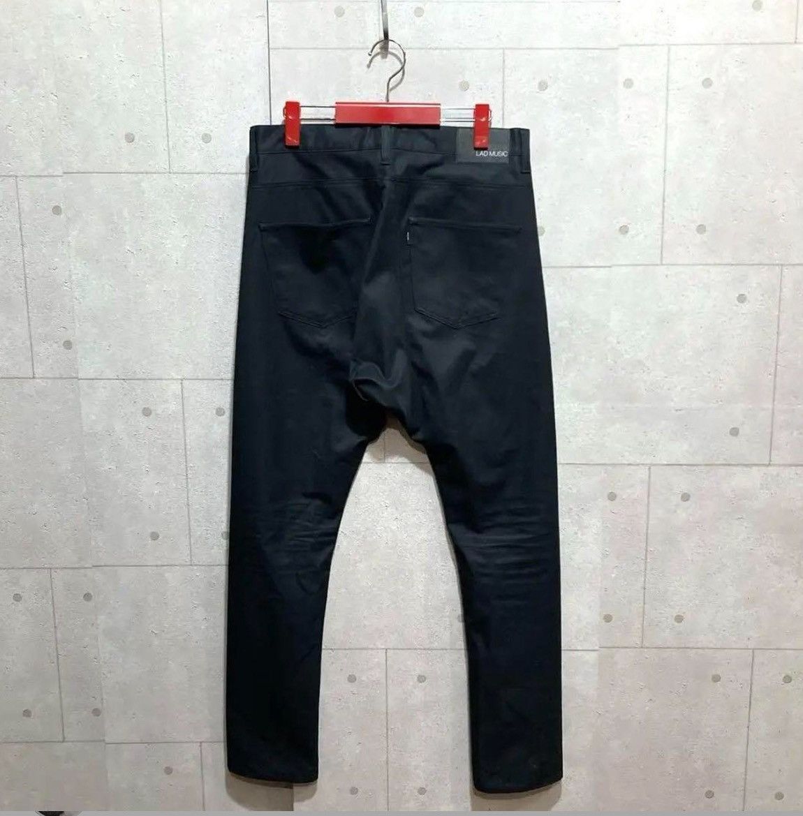 Lad Musician Lad Musician Straight Black Pants Size US 31 - 2 Thumbnail