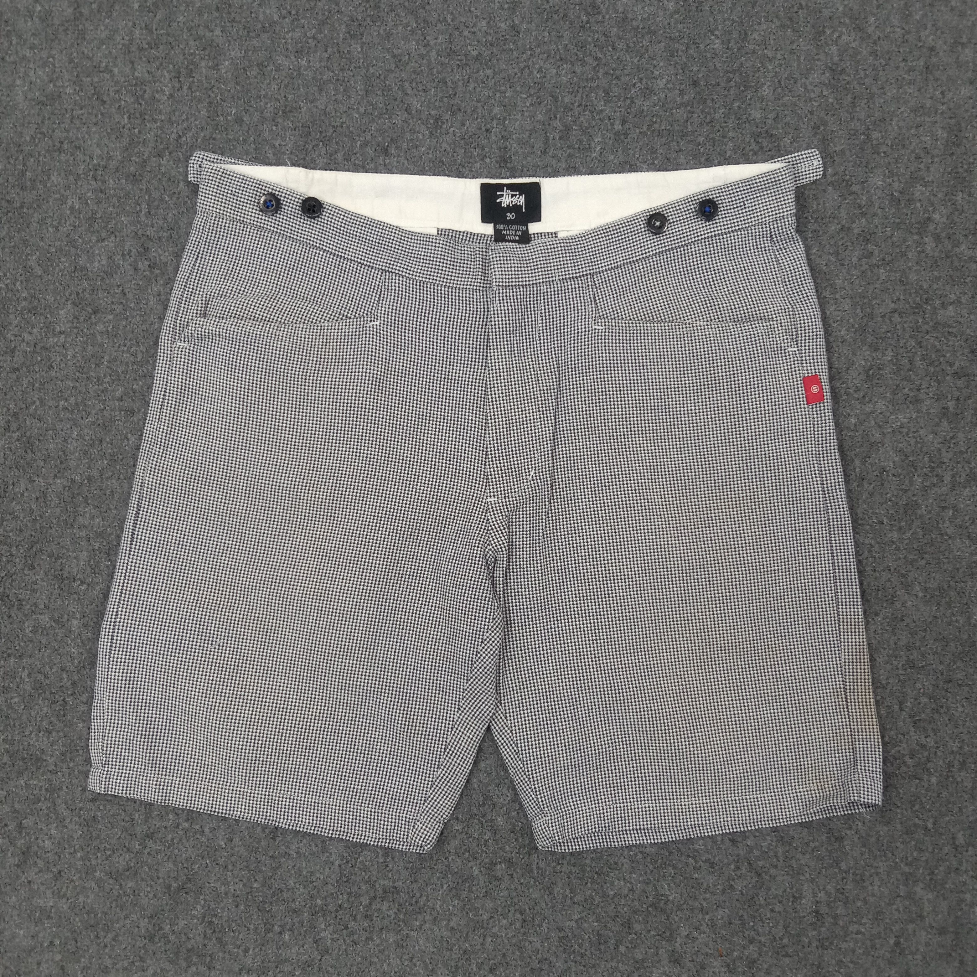 Stussy × Vintage Stussy American Streetwear Brand Short Pants C217N16 Size US 33 - 3 Thumbnail