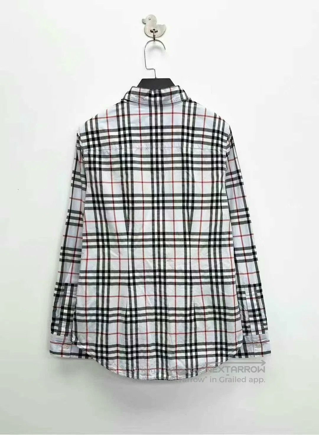 Burberry burberry blue gray plaid long sleeve shirt. Size S / US 4 / IT 40 - 2 Thumbnail