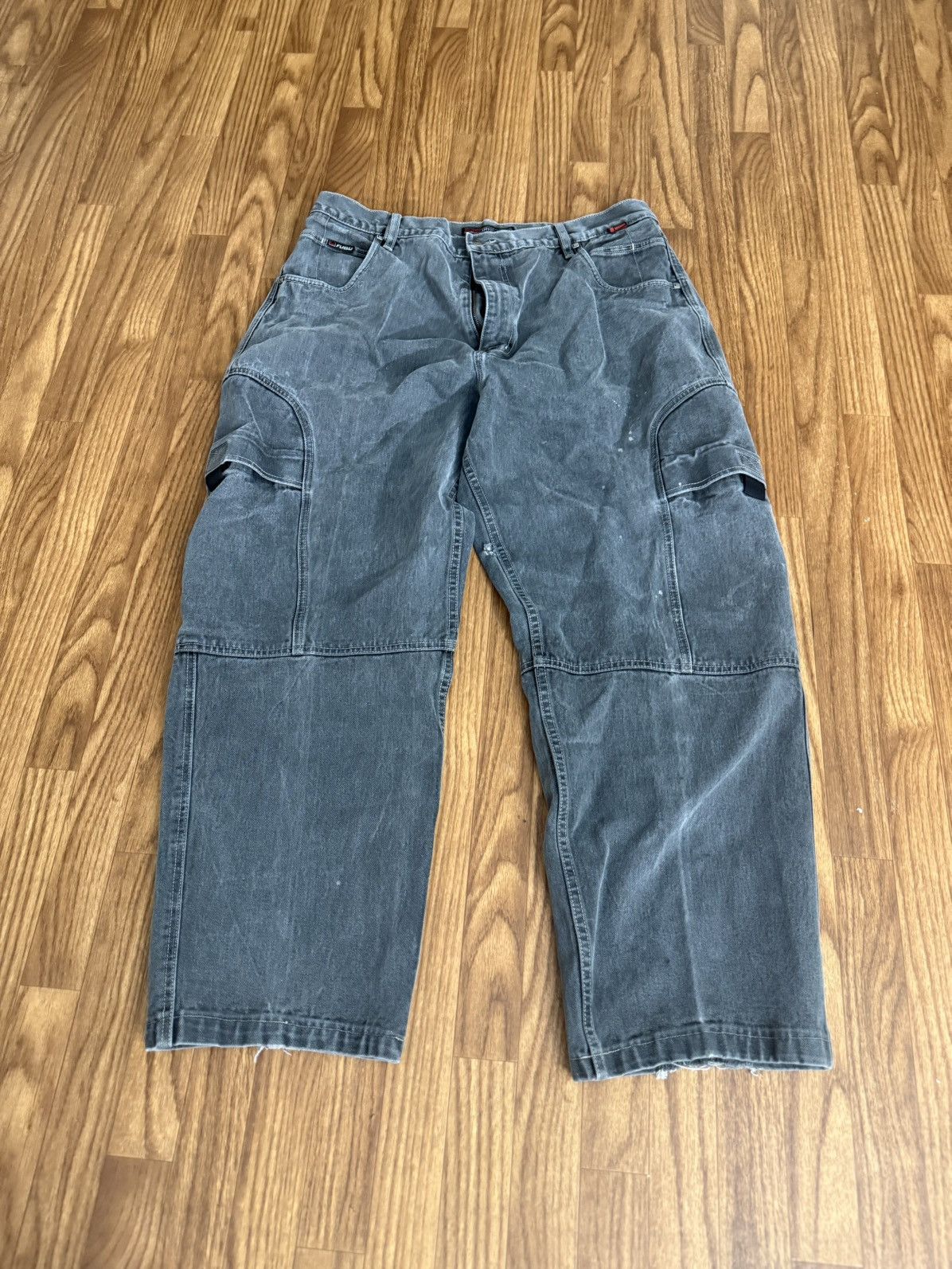 Vintage baggie FUBU jeans Cargo style