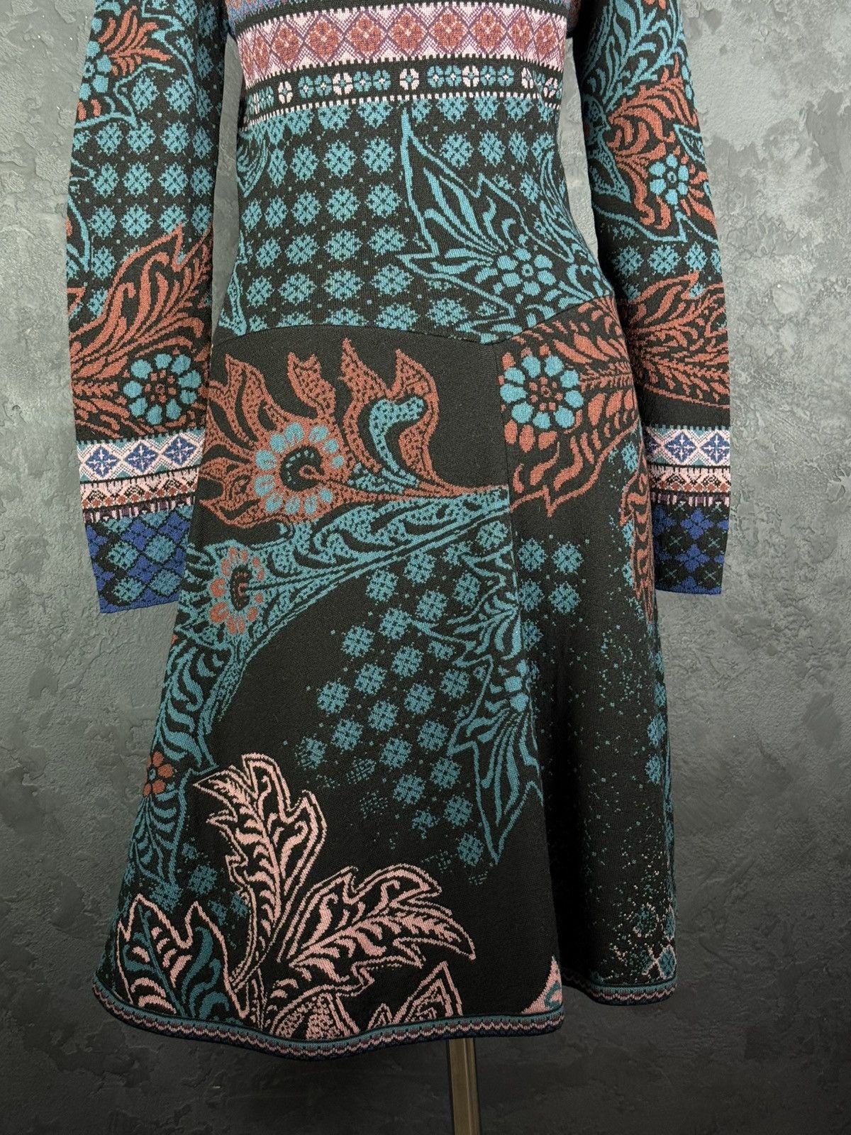 Other Ivko Woman Handwritten Emotions Wool Midi Dress Women’s Size S / US 4 / IT 40 - 10 Thumbnail
