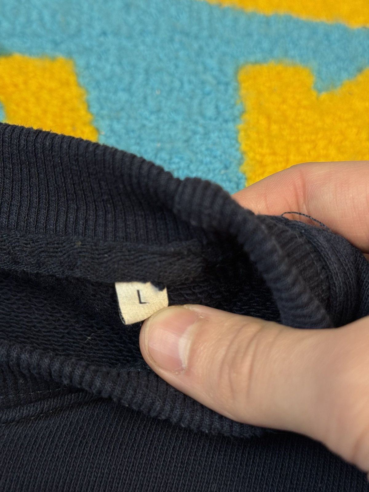 AMI AMI Logo Navy Blue Sweatshirt Size US L / EU 52-54 / 3 - 9 Thumbnail