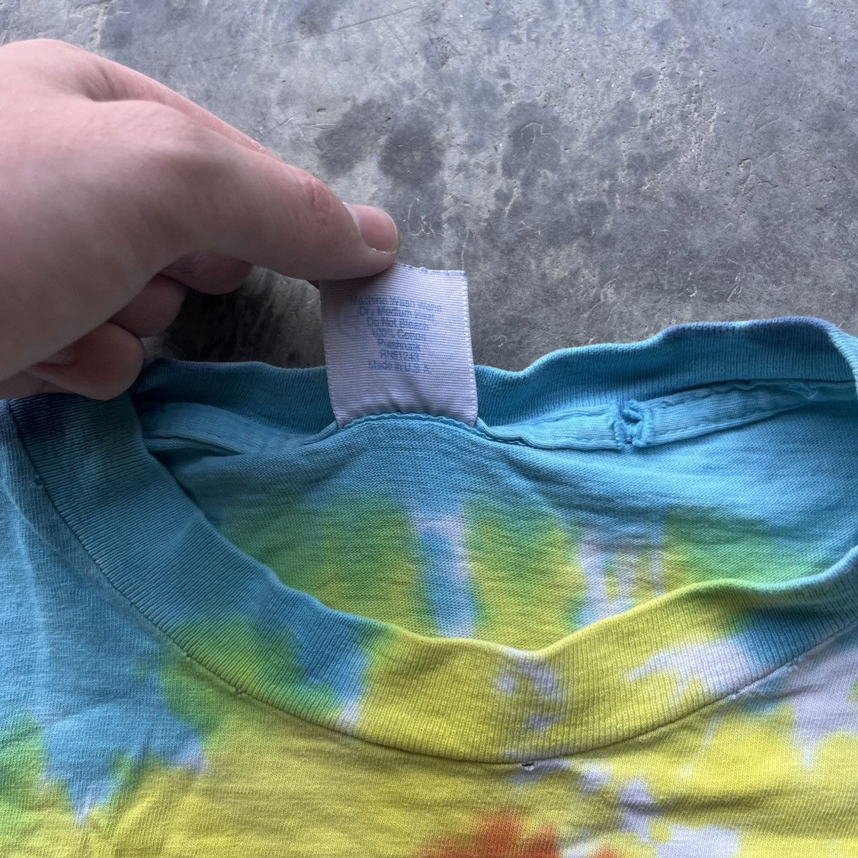 Vintage Vintage 1990's Alore Tag Tie Dye Vintage blank essential L Size US L / EU 52-54 / 3 - 4 Thumbnail