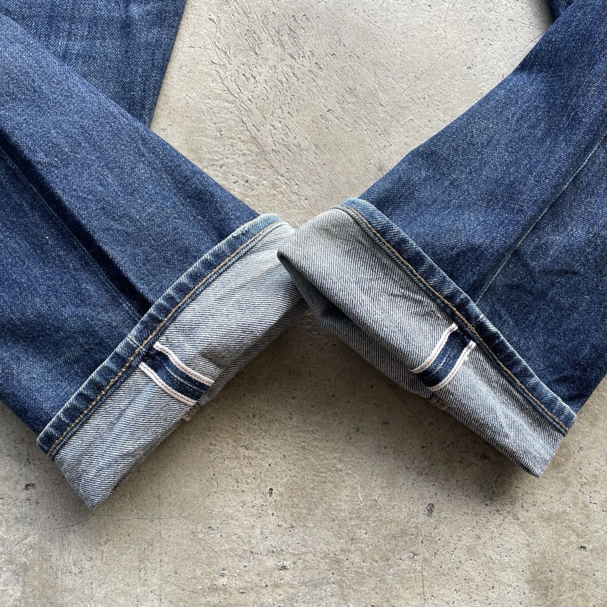 Japanese Brand Vintage Japanese Selvedge Jeans Faded Distressed Denim Pants Size US 34 / EU 50 - 8 Thumbnail