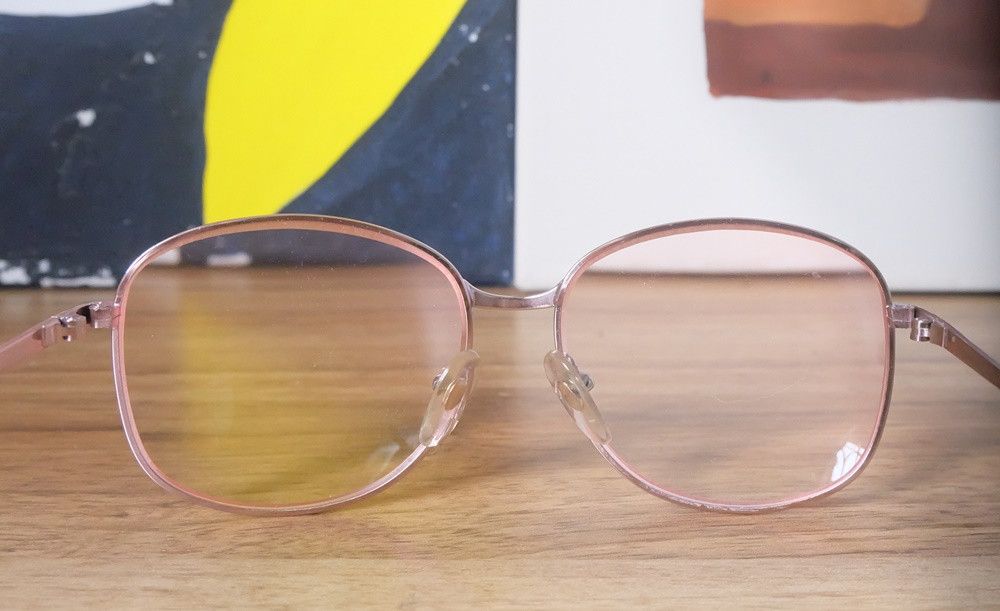 Japanese Brand Rose Gold Glasses Size ONE SIZE - 5 Thumbnail