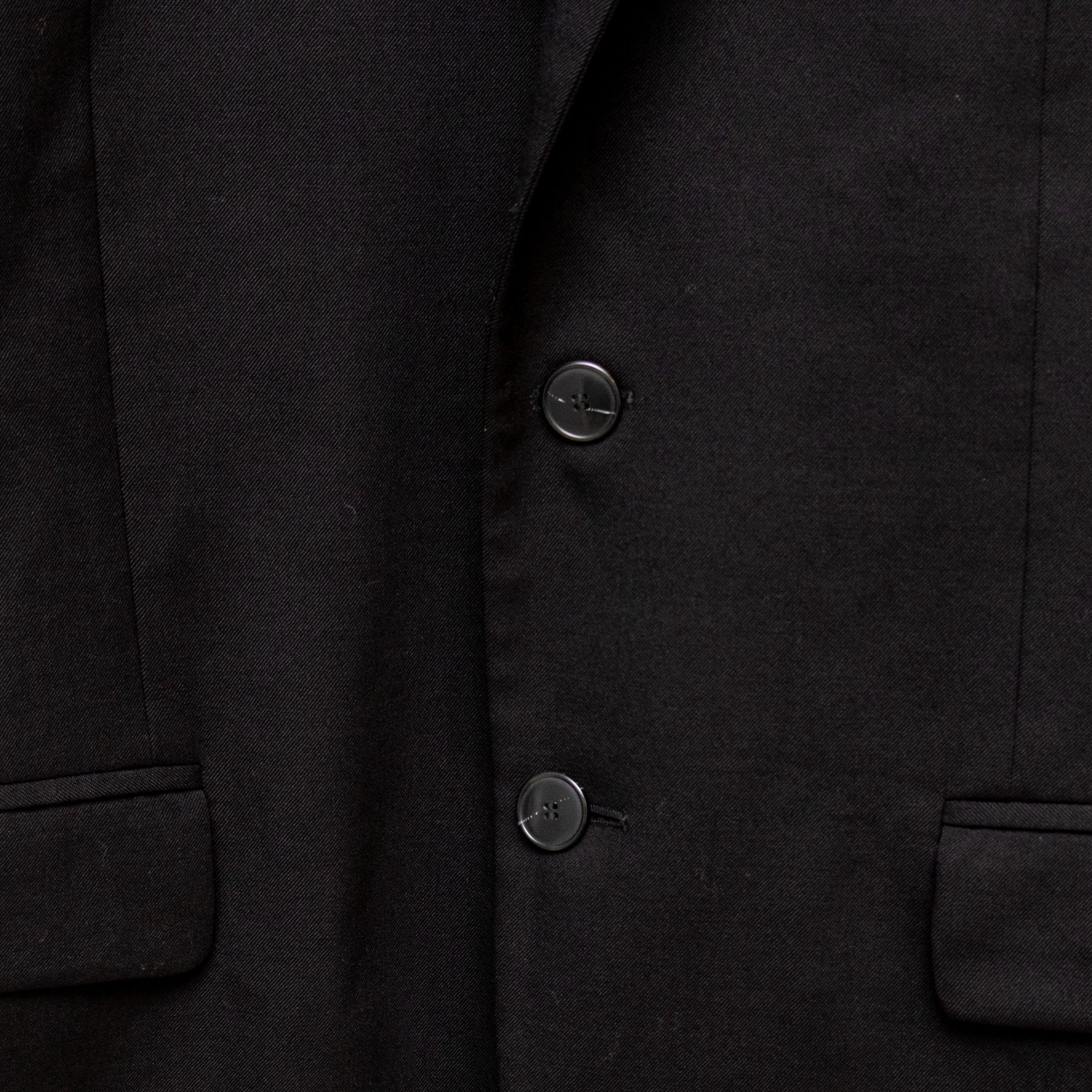 Grifoni auro Grifoni Sartoria Men’s Single-Breasted Black Blazer Size 38R - 3 Thumbnail