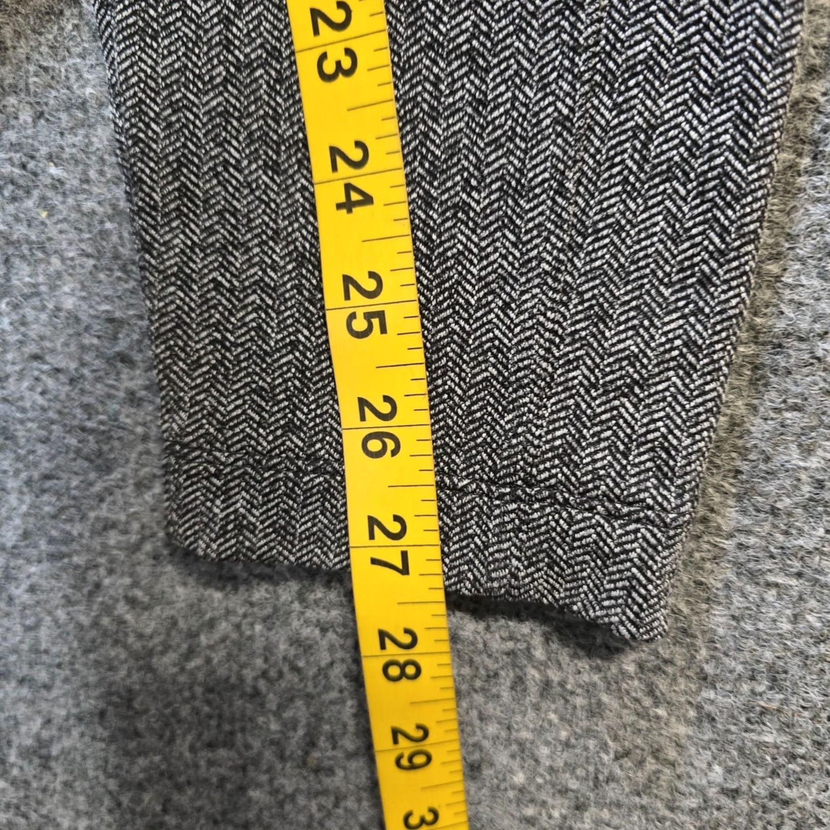 Athleta Athleta Pants Womens Medium Gray Delancey Herringbone Tight Stretch Ankle Casual Athleisure Pants Mens Women Girls Size 32" / US 10 / IT 46 - 7 Thumbnail