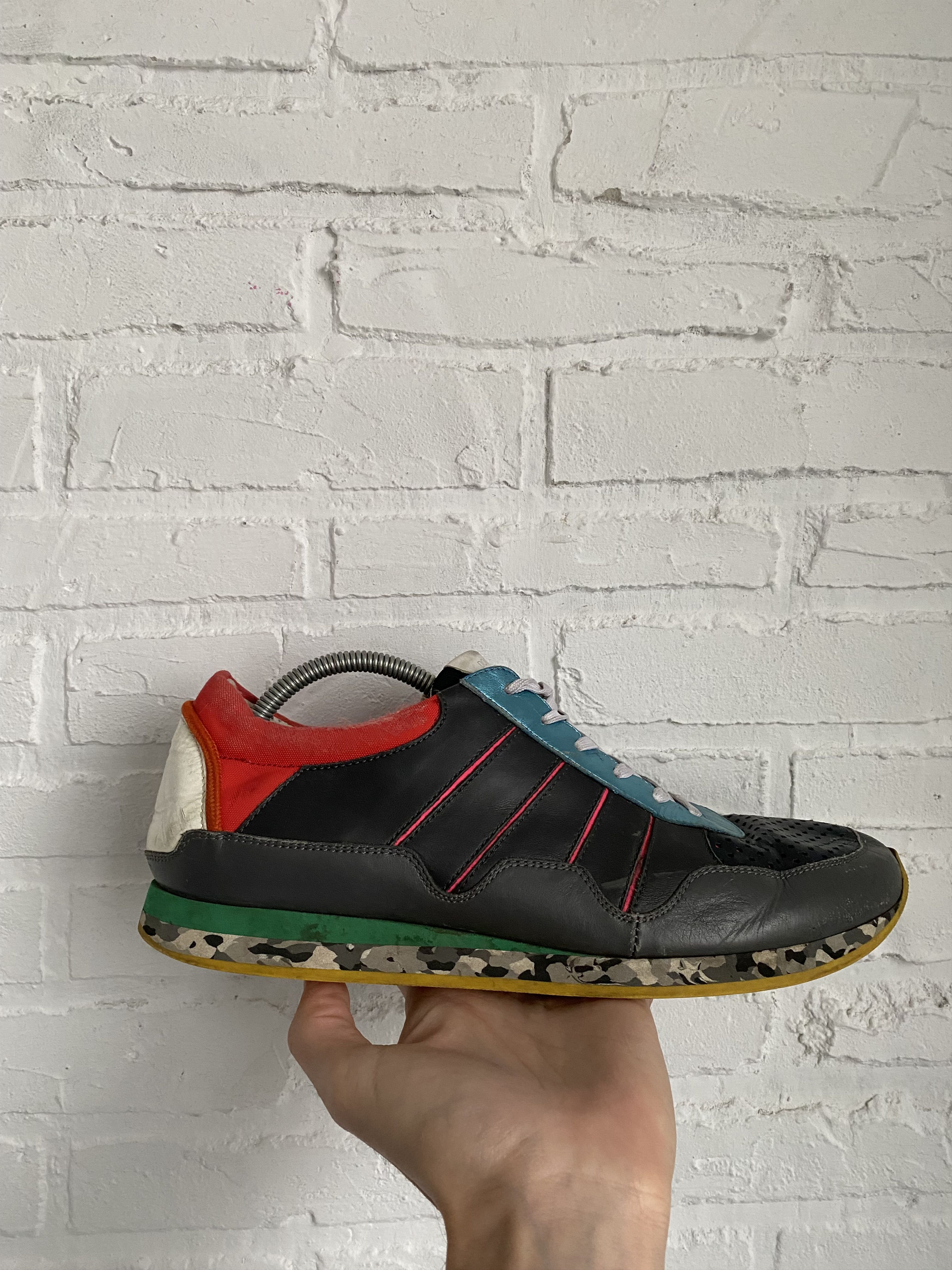 Dolce & Gabbana multicolor camo sneakers