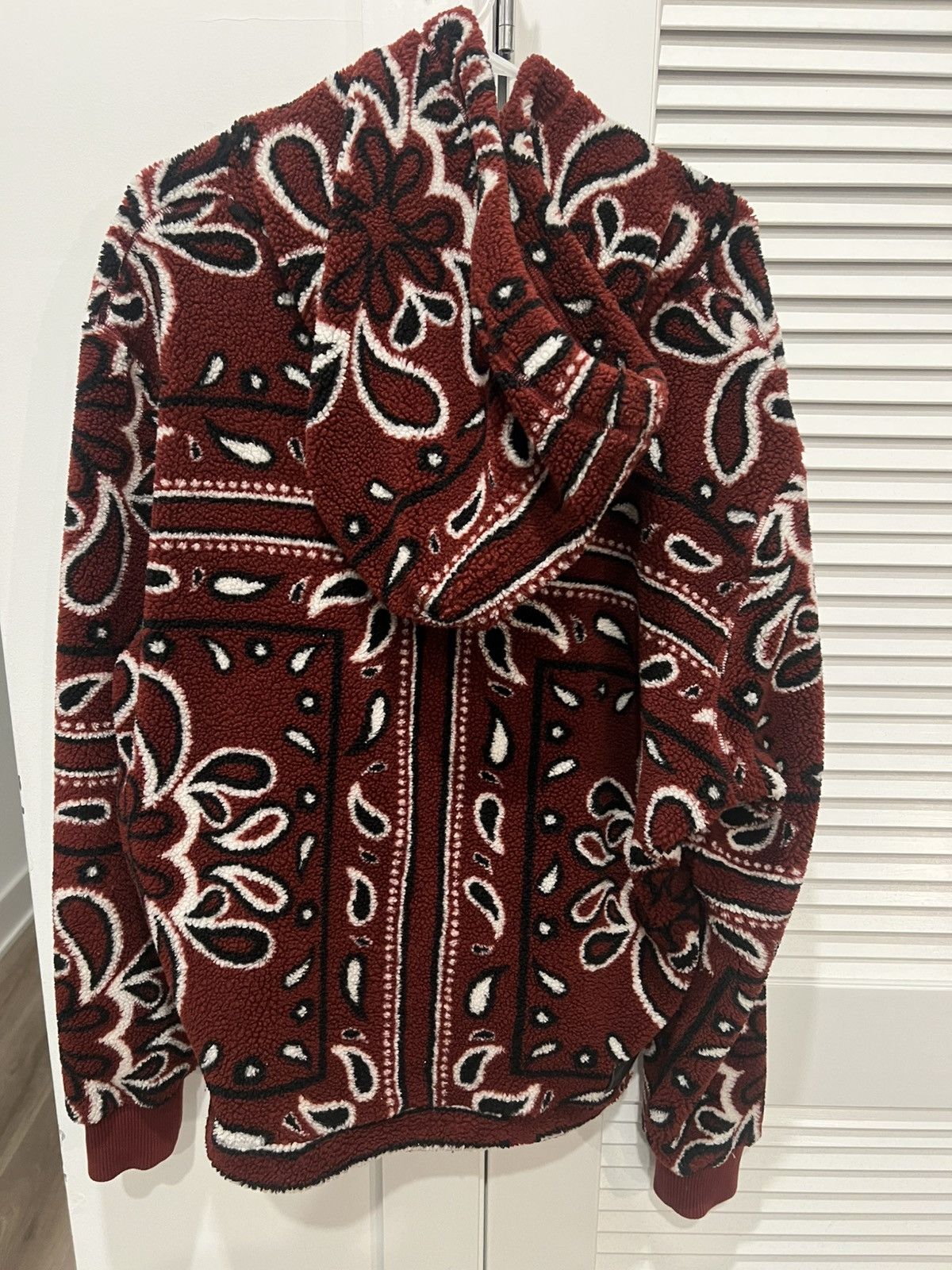 Amiri Amiri Bandana Fleece Hoodie Size US M / EU 48-50 / 2 - 2 Thumbnail