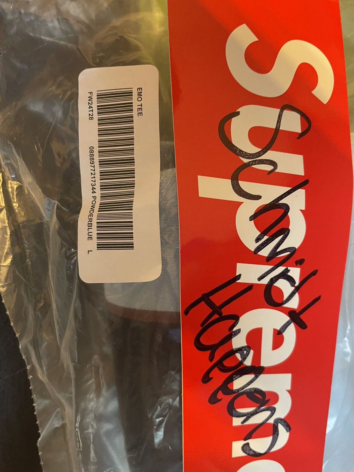 Supreme Supreme “Emo” T-Shirt Size US L / EU 52-54 / 3 - 2 Thumbnail