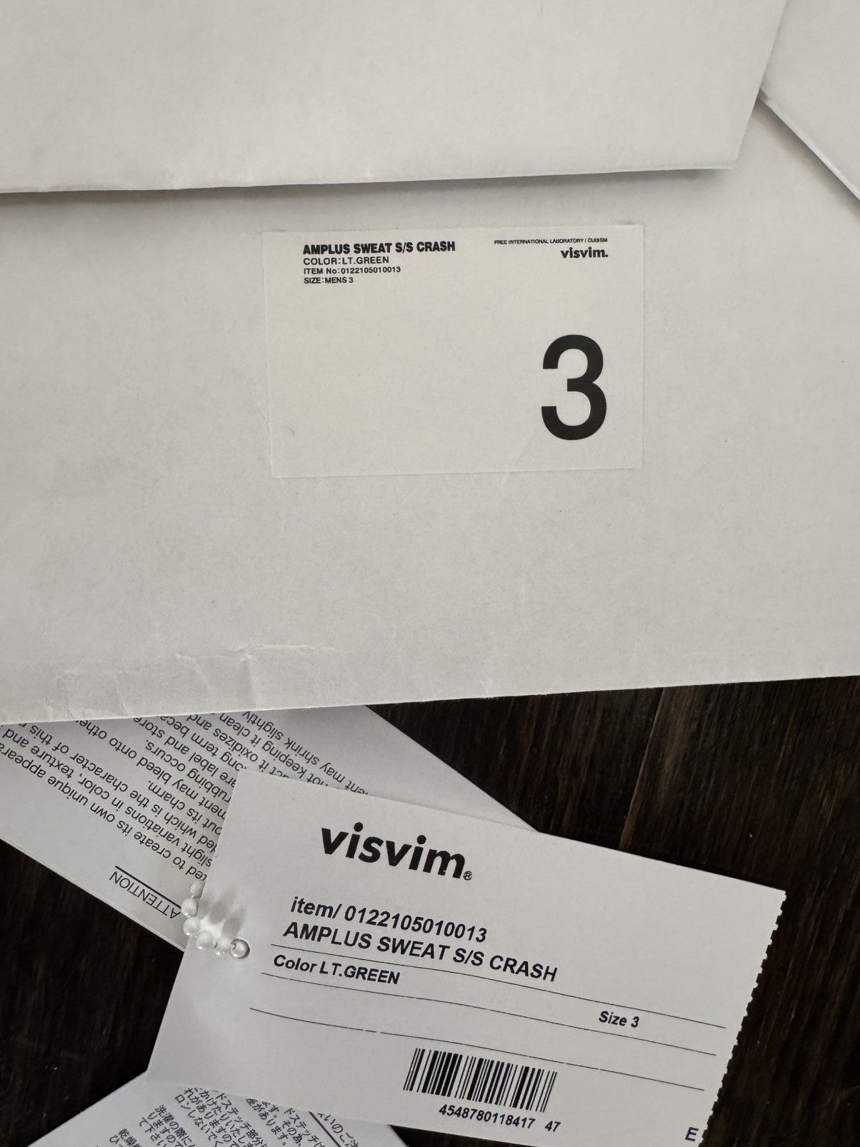 Visvim Amplus Sweat S/S Crash Size US L / EU 52-54 / 3 - 6 Thumbnail