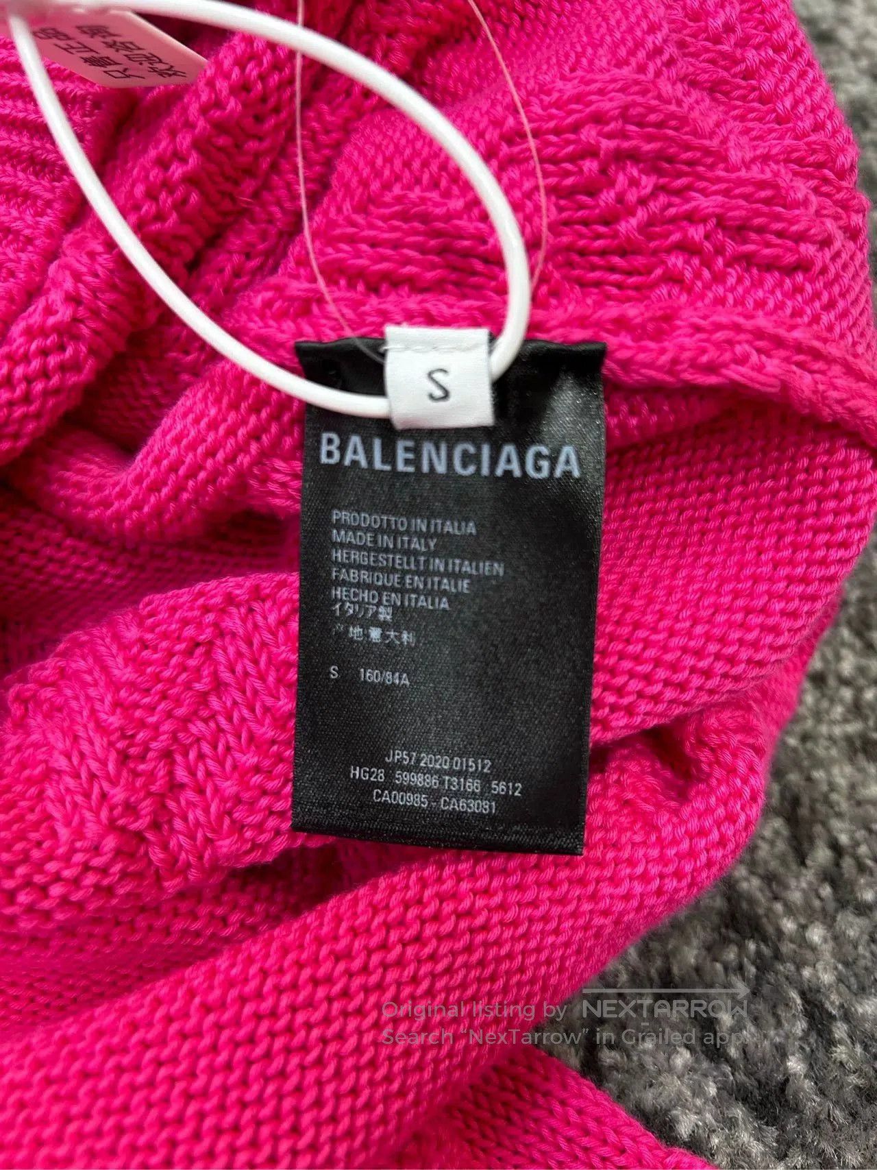 Balenciaga balenciaga 3d printed logo sweater. Size S / US 4 / IT 40 - 5 Thumbnail