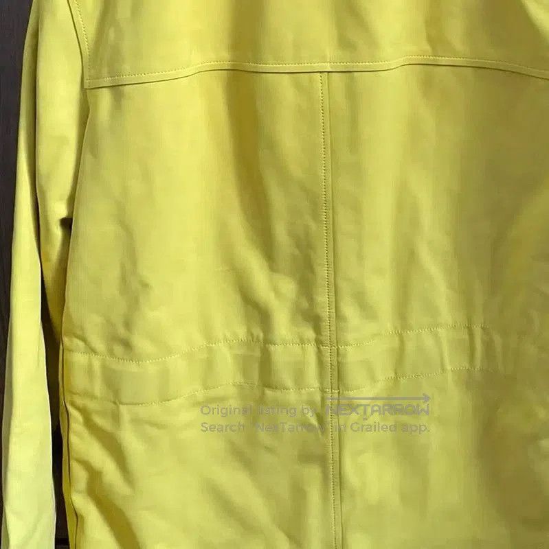 Dior Dior Yellow Leather Men's Long Sleeve Jacket . Size US S / EU 44-46 / 1 - 9 Thumbnail