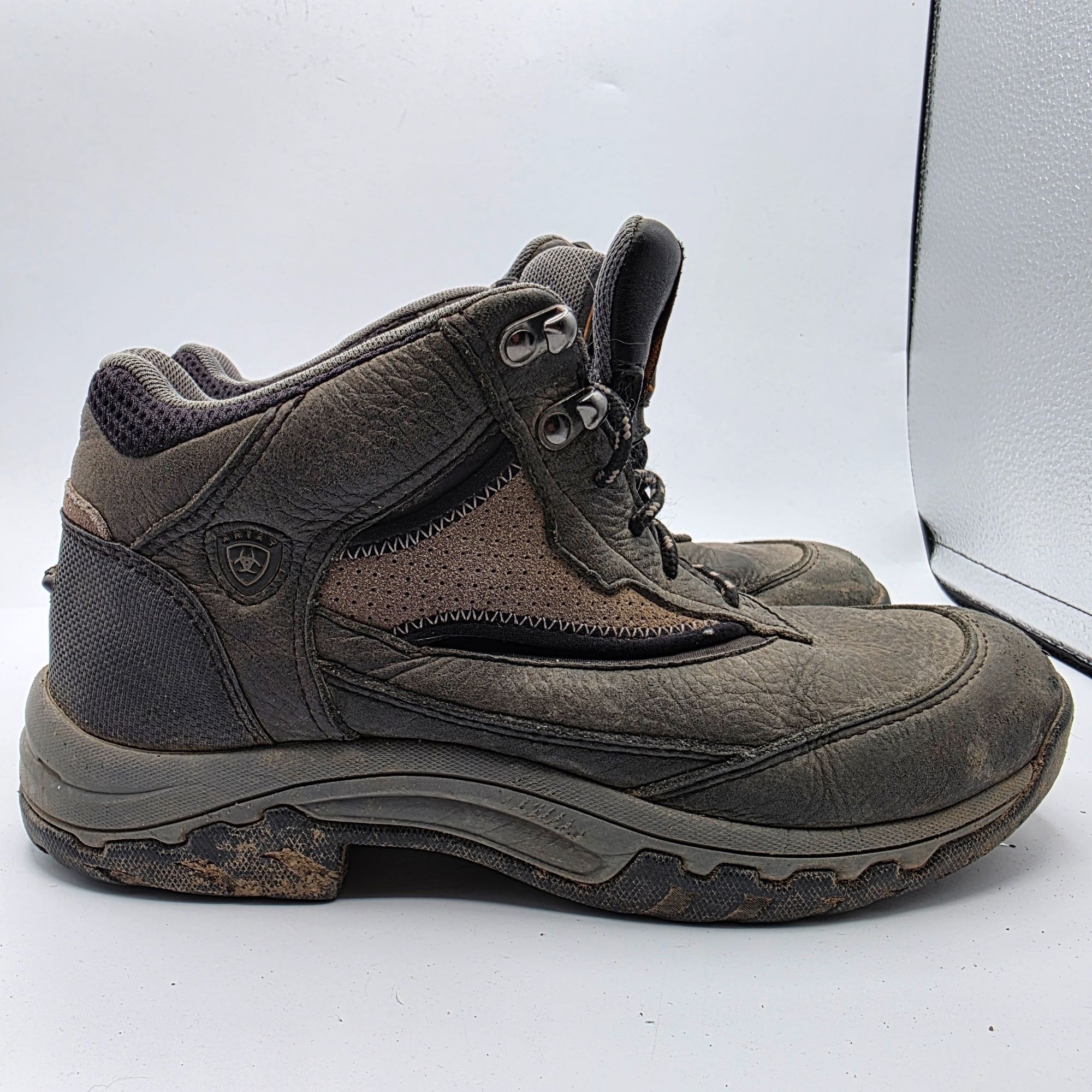 Ariat Ariat ATS Technology Womens Size 7 B Gray Boots Work Outdoor Size US 7 / IT 37 - 12 Thumbnail