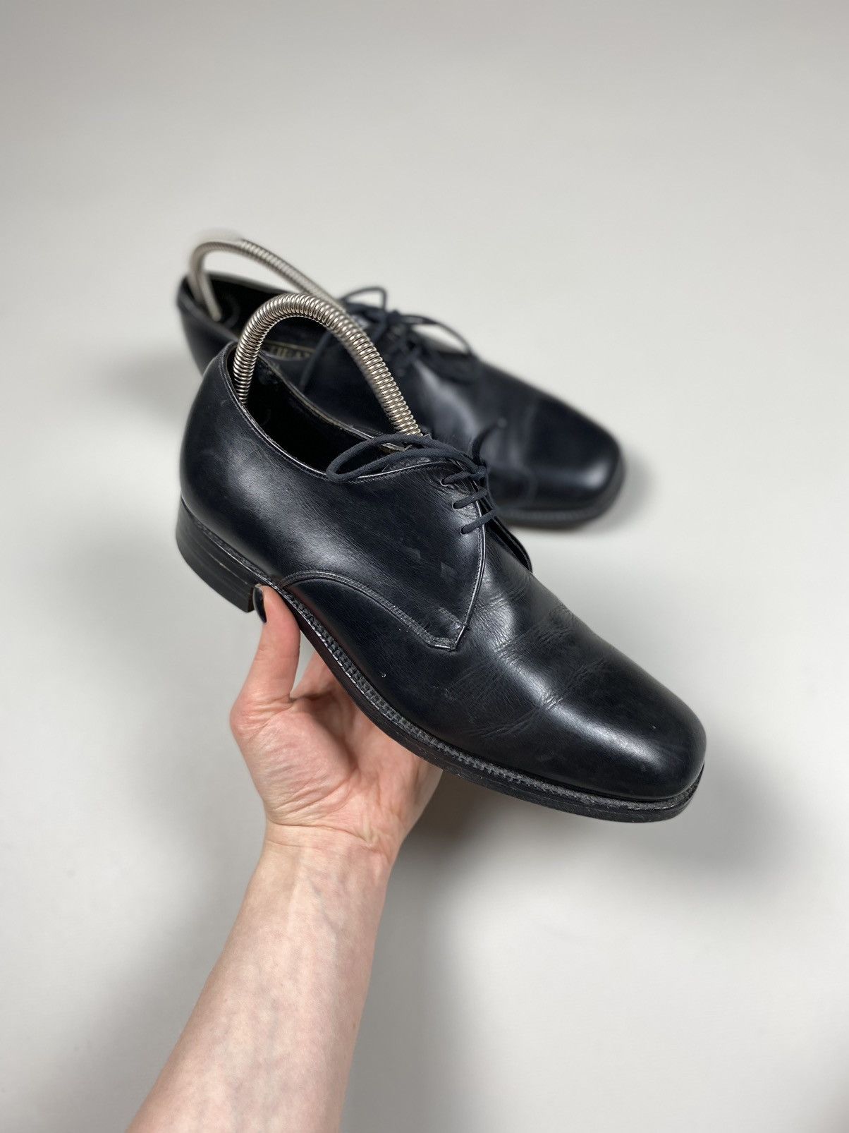 Cheaney × Vintage Cheaney vintage Rye Derby leather formal shoes size UK 6 1/2 Size US 7.5 / EU 40-41 - 10 Thumbnail